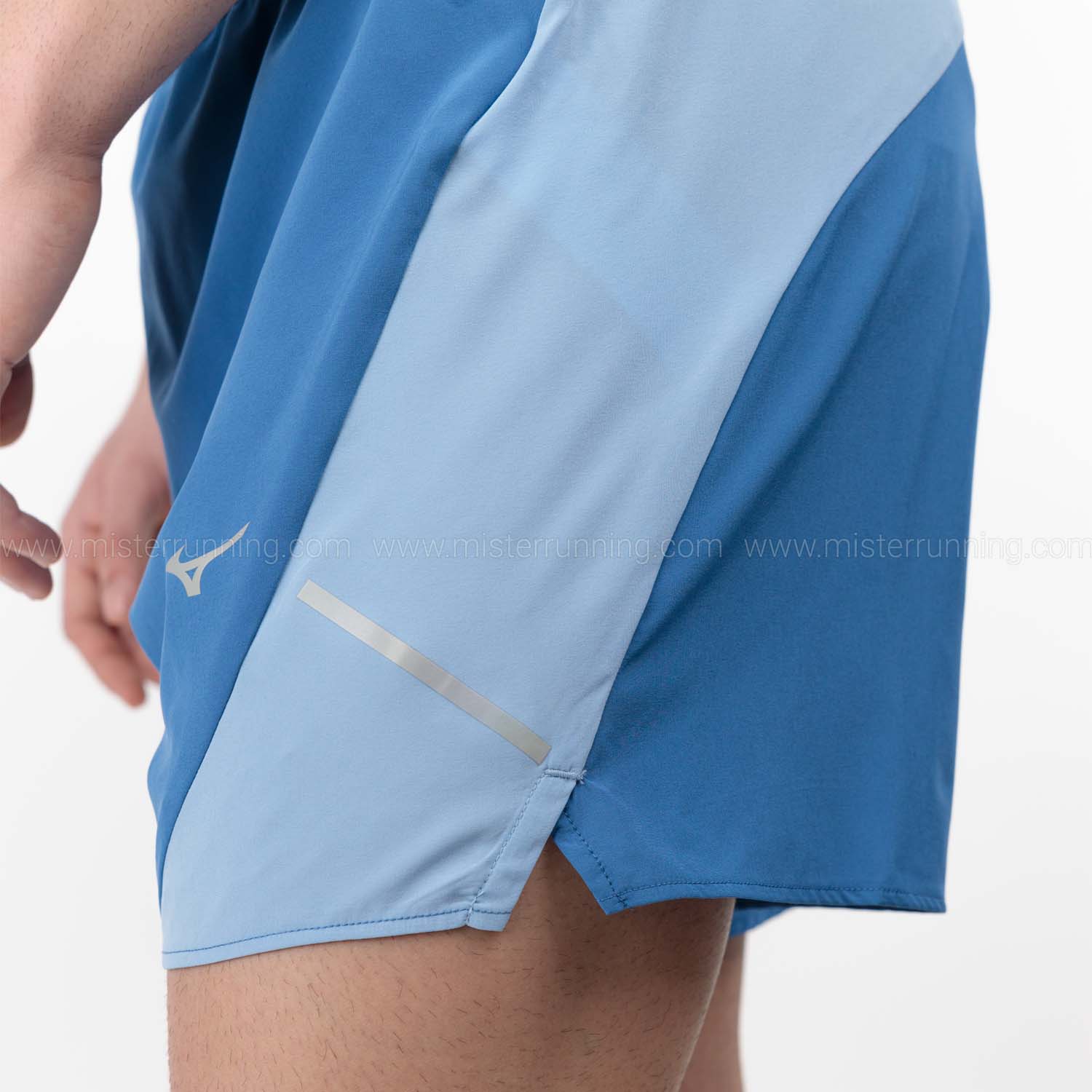 Mizuno Alpha 5.5in Shorts - Federal Blue/Cerulean