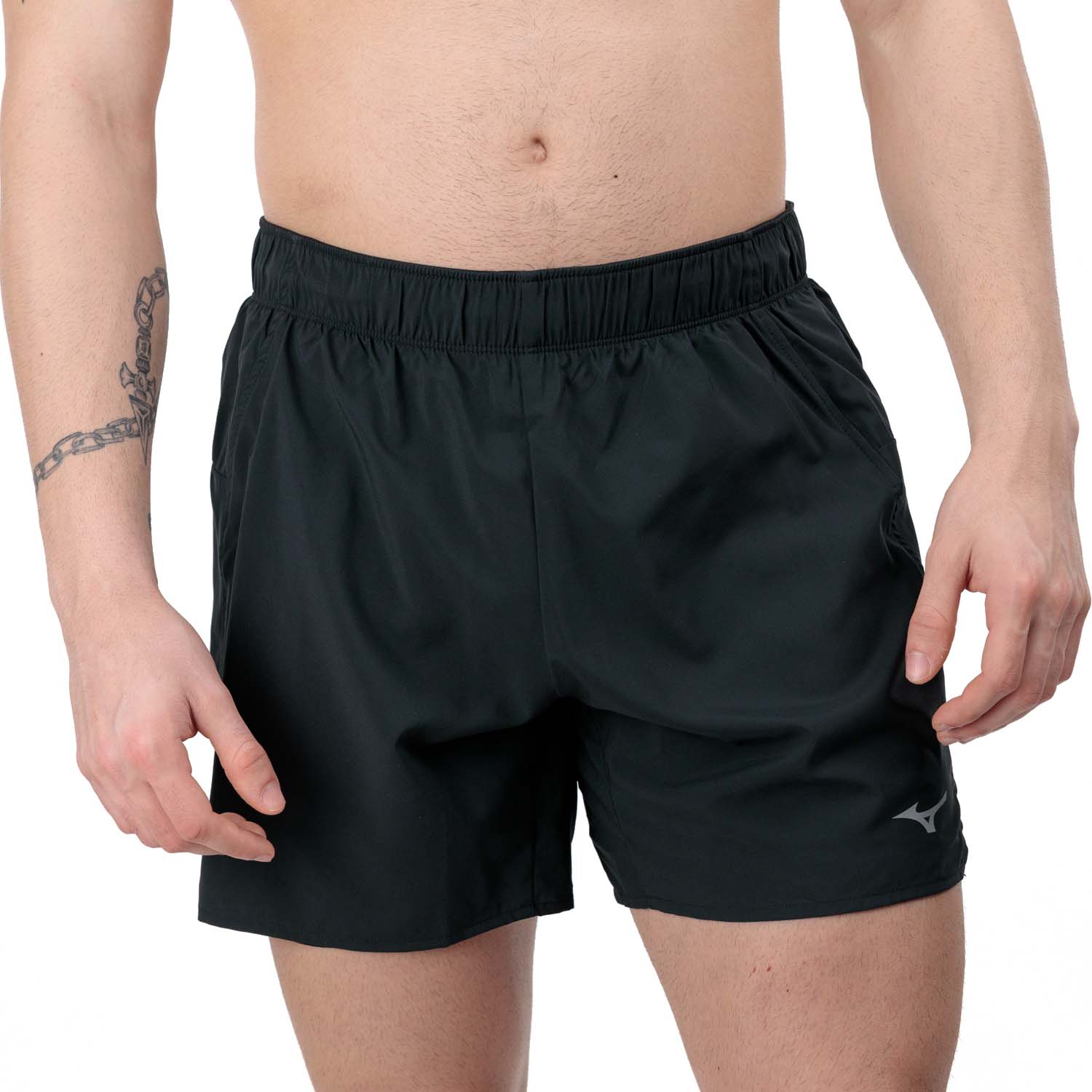 Mizuno Core 2 in 1 5.5in Shorts - Black