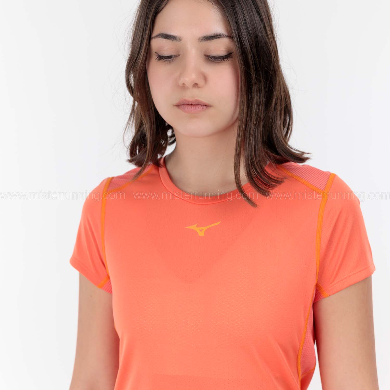 Mizuno DryAeroFlow T-Shirt - Nasturtium