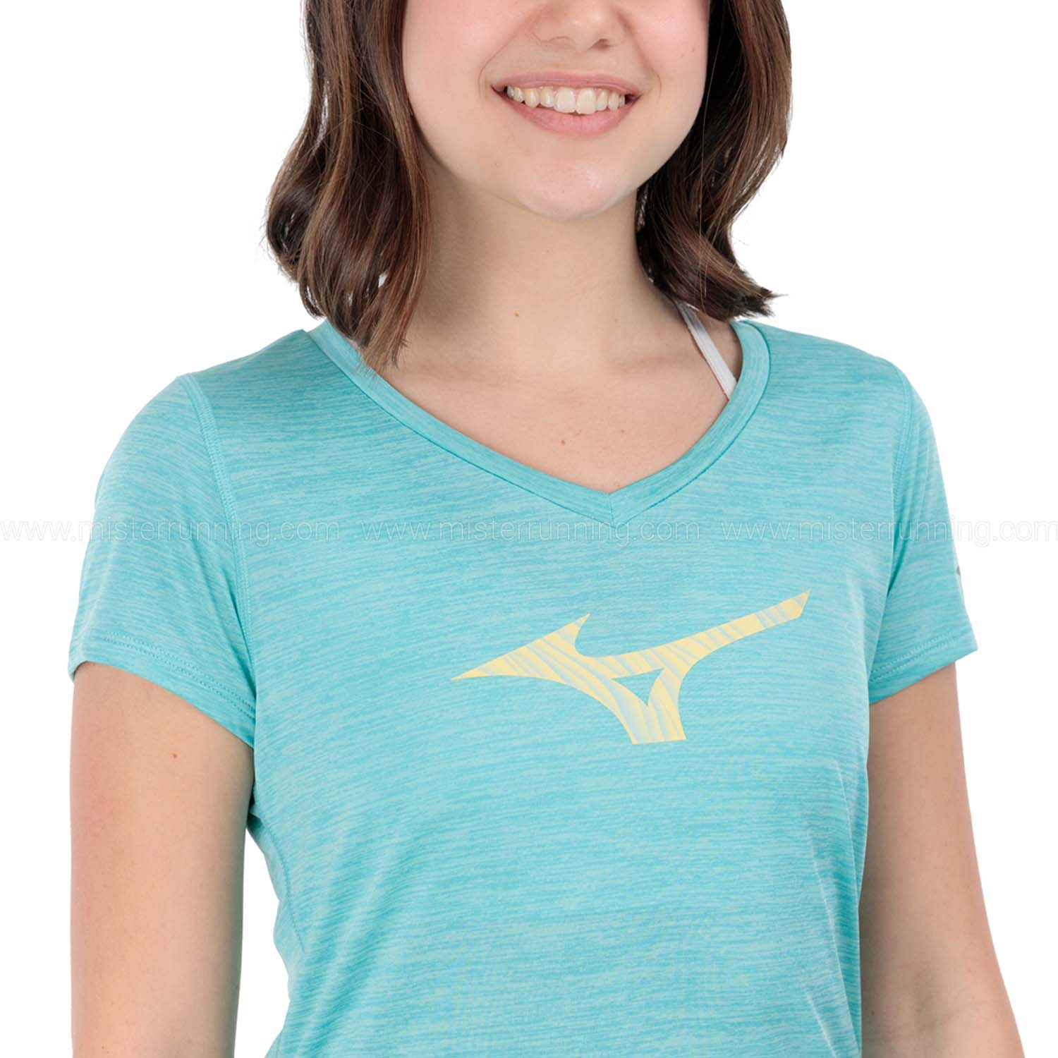 Mizuno Impulse Core T-Shirt - Blue Turquoise