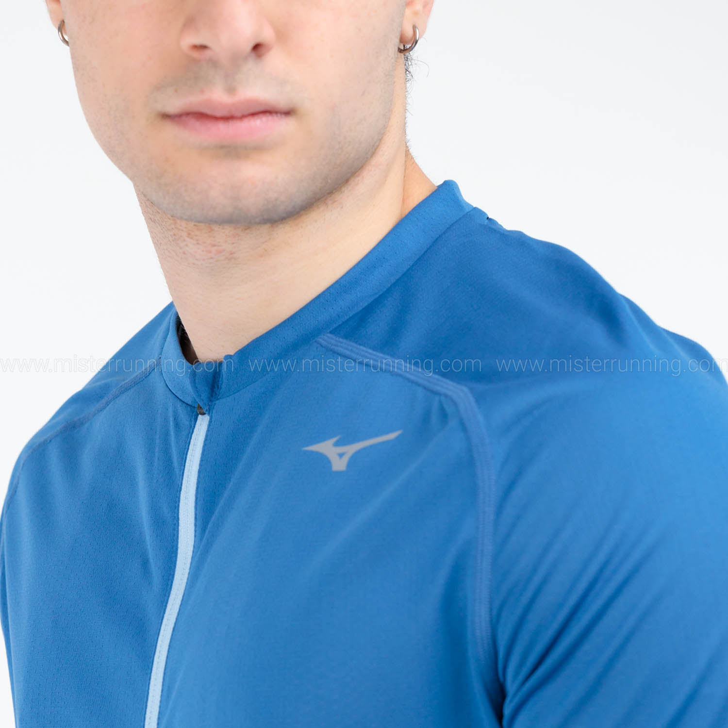 Mizuno Trail Camiseta - Federal Blue/Cerulean