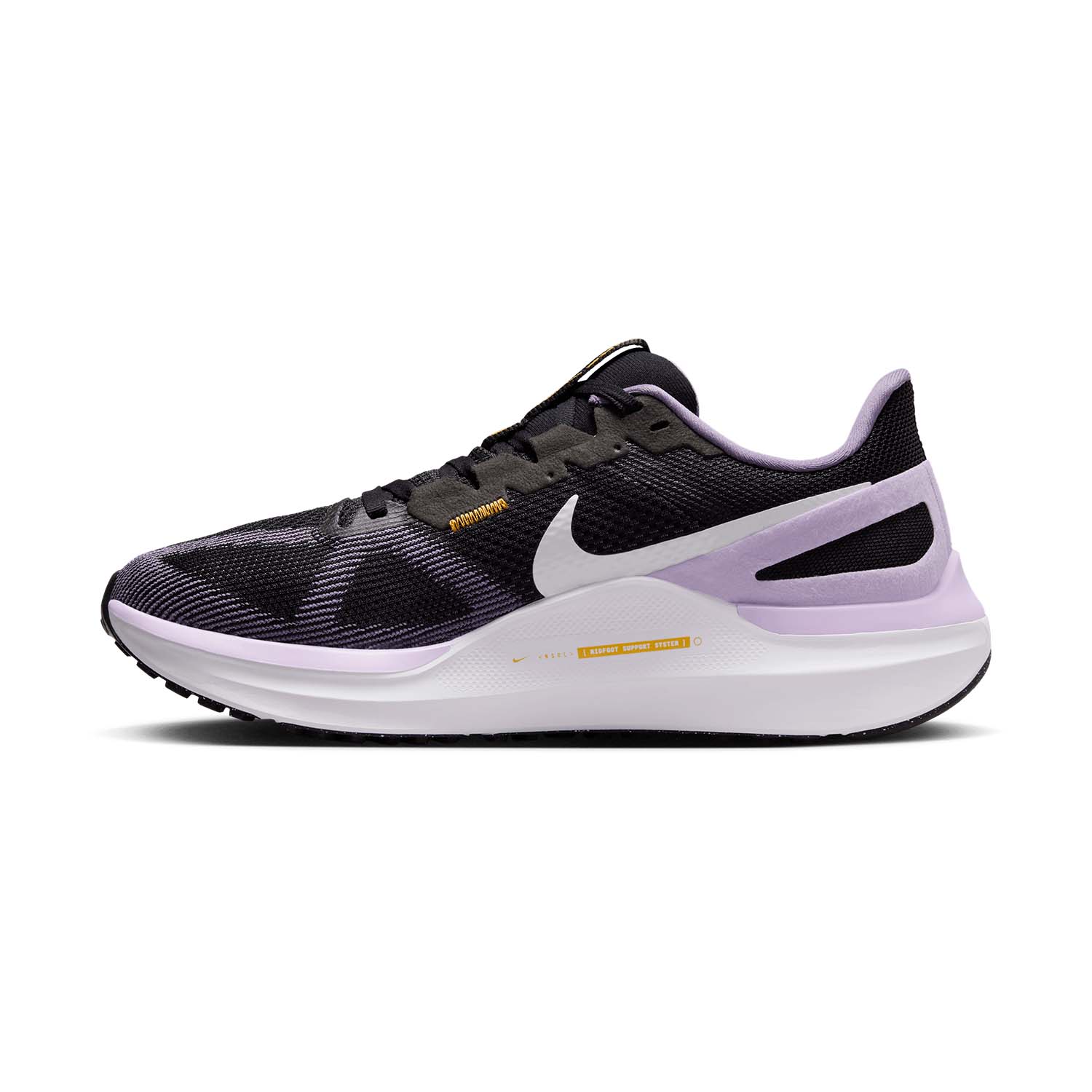 Nike Air Zoom Structure 25 - Black/White/Daybreak/Lilac Bloom