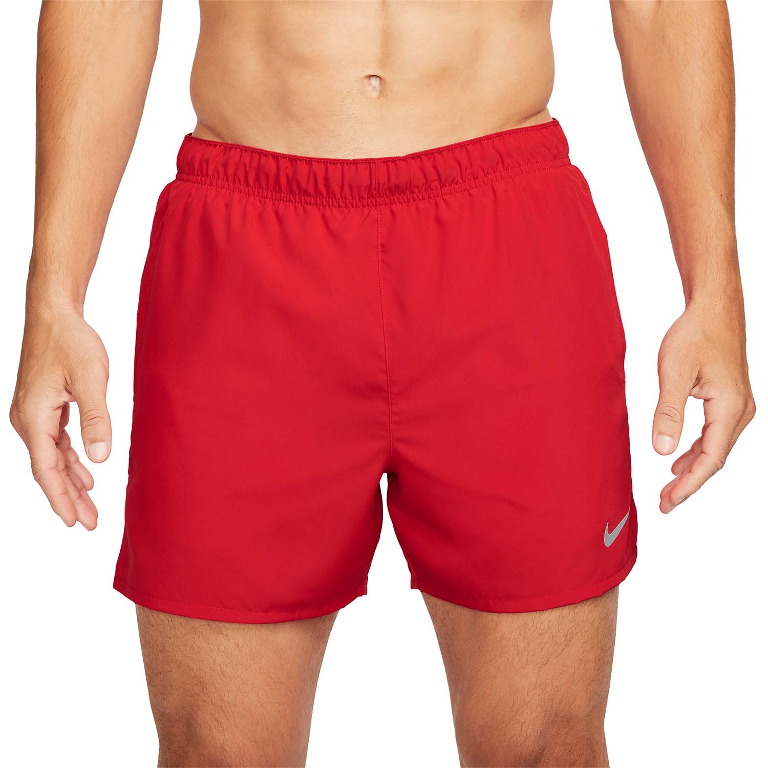 Nike Challenger 5in Shorts - University Red/Reflective Silver