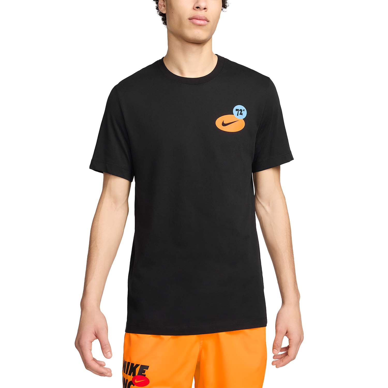 Nike Dri FIT 3MO Men s Training T Shirt Black