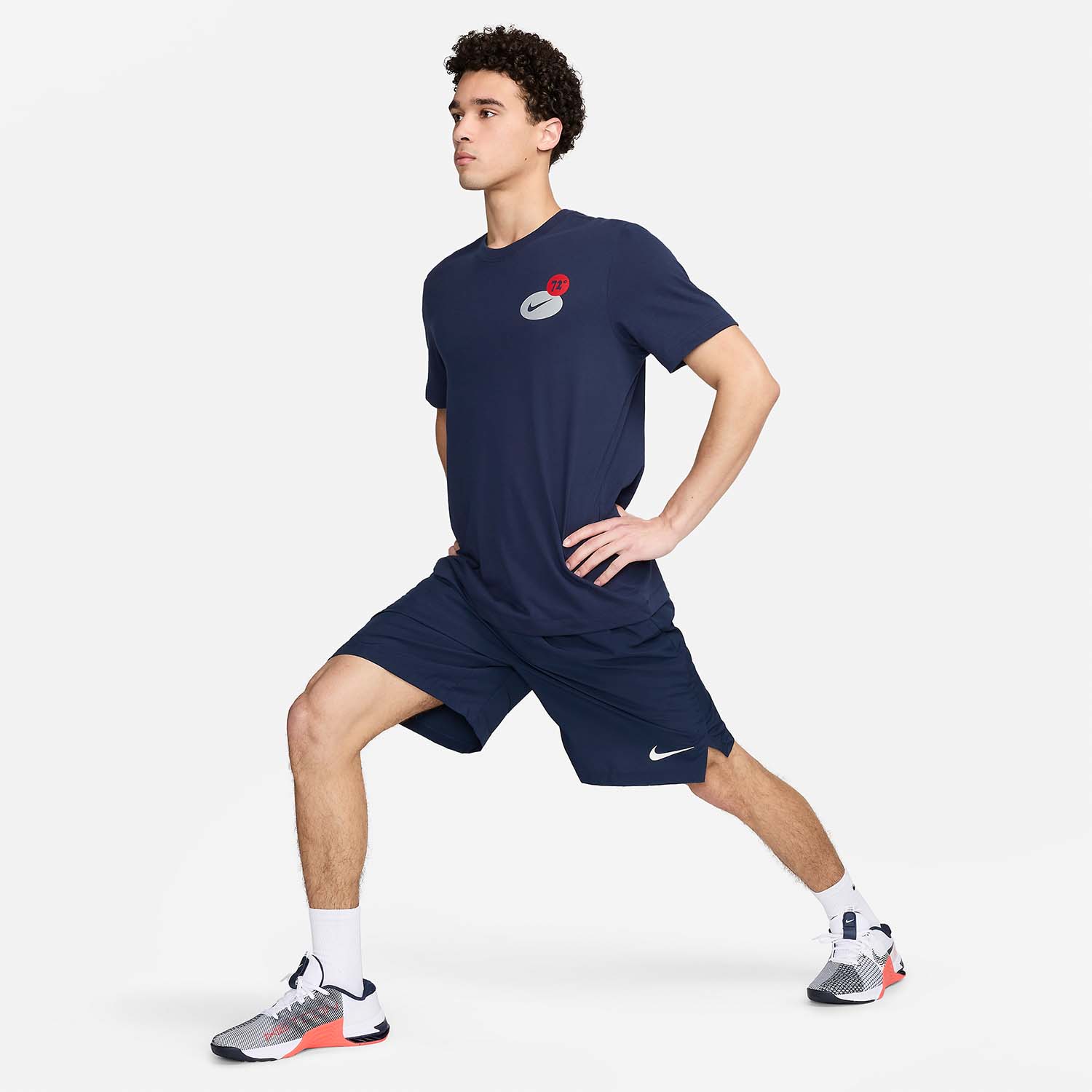 Nike Dri-FIT 3MO Maglietta - Obsidian