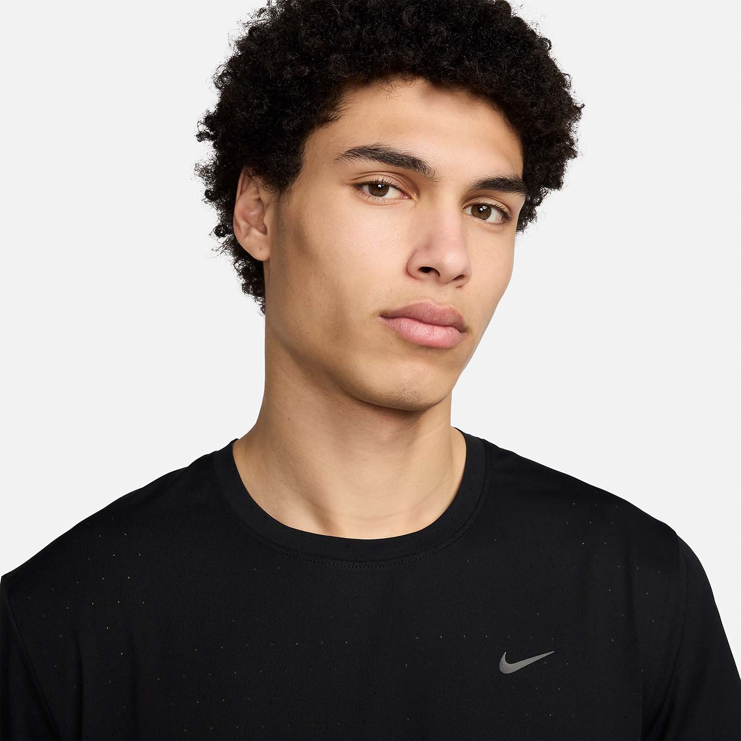 Nike Dri-FIT ADV Run Div T-Shirt - Black/Black Reflective