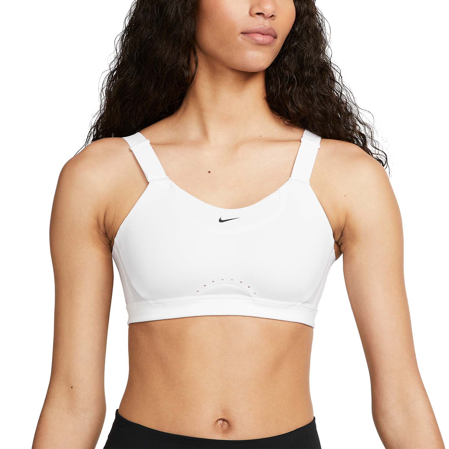 Nike Dri-FIT Alpha Sports Bra - White/Stone Mauve/Black