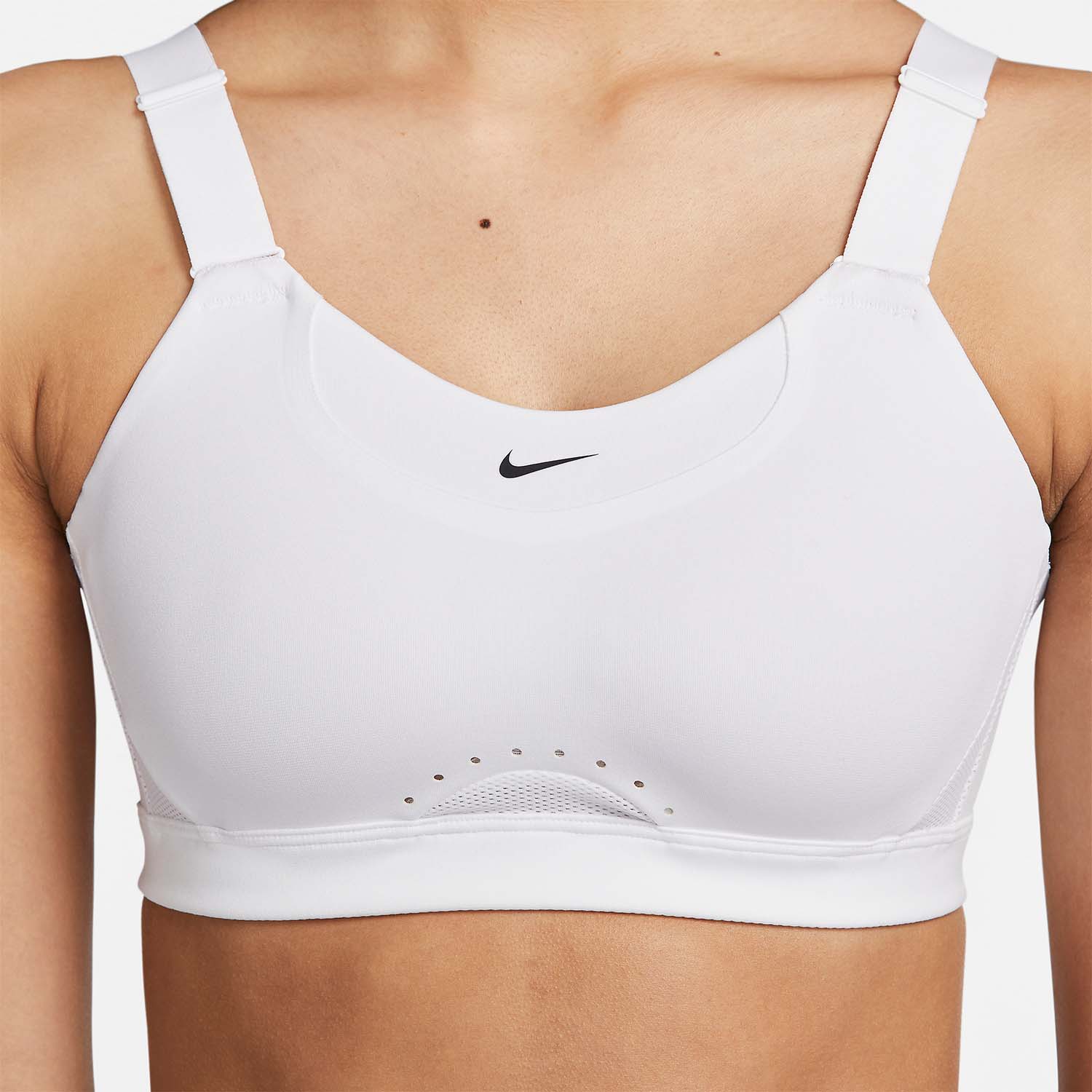 Nike Dri-FIT Alpha Reggiseno Sportivo - White/Stone Mauve/Black