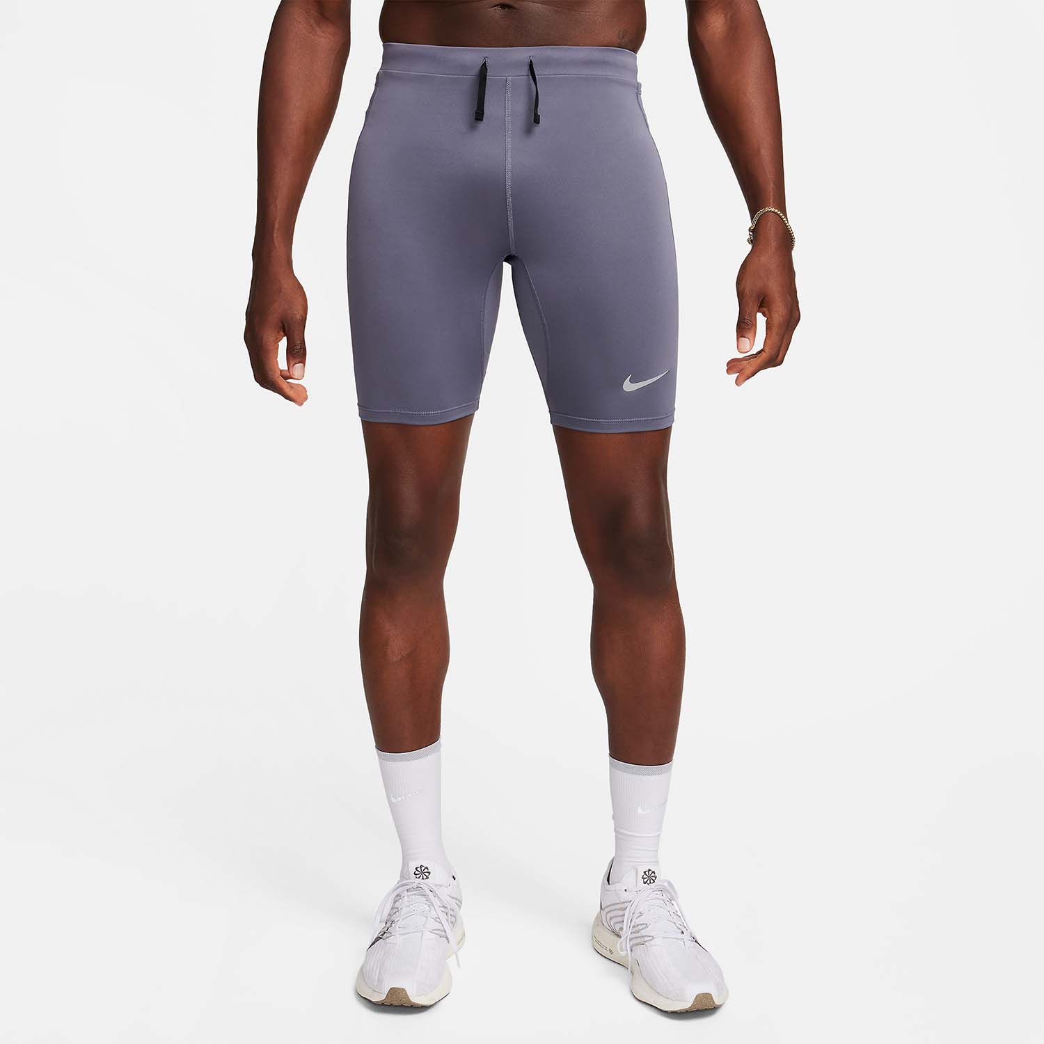 Nike Dri-FIT Fast 8in Pantaloncini - Light Carbon/Reflective Silver