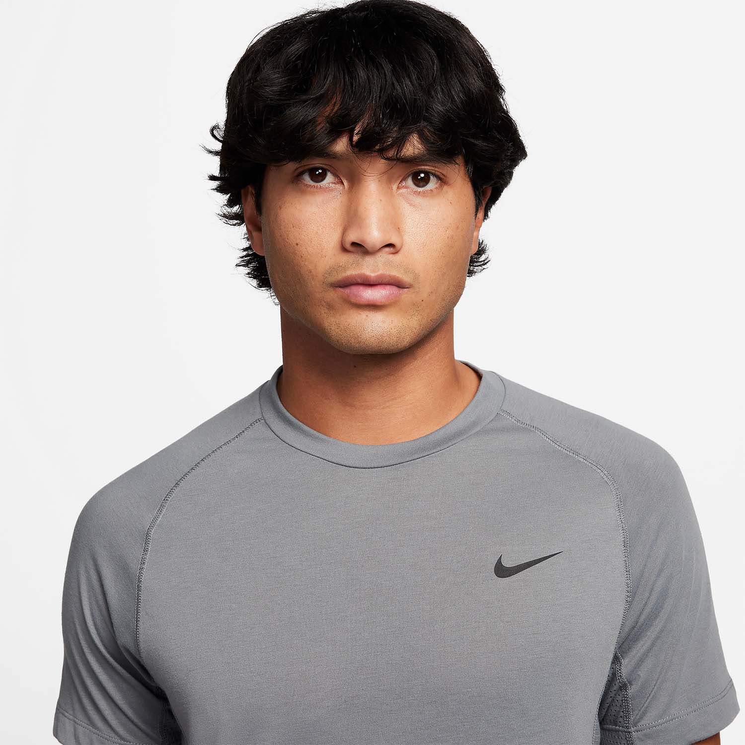 Nike Dri-FIT Flex Rep Camiseta - Smoke Grey/Black