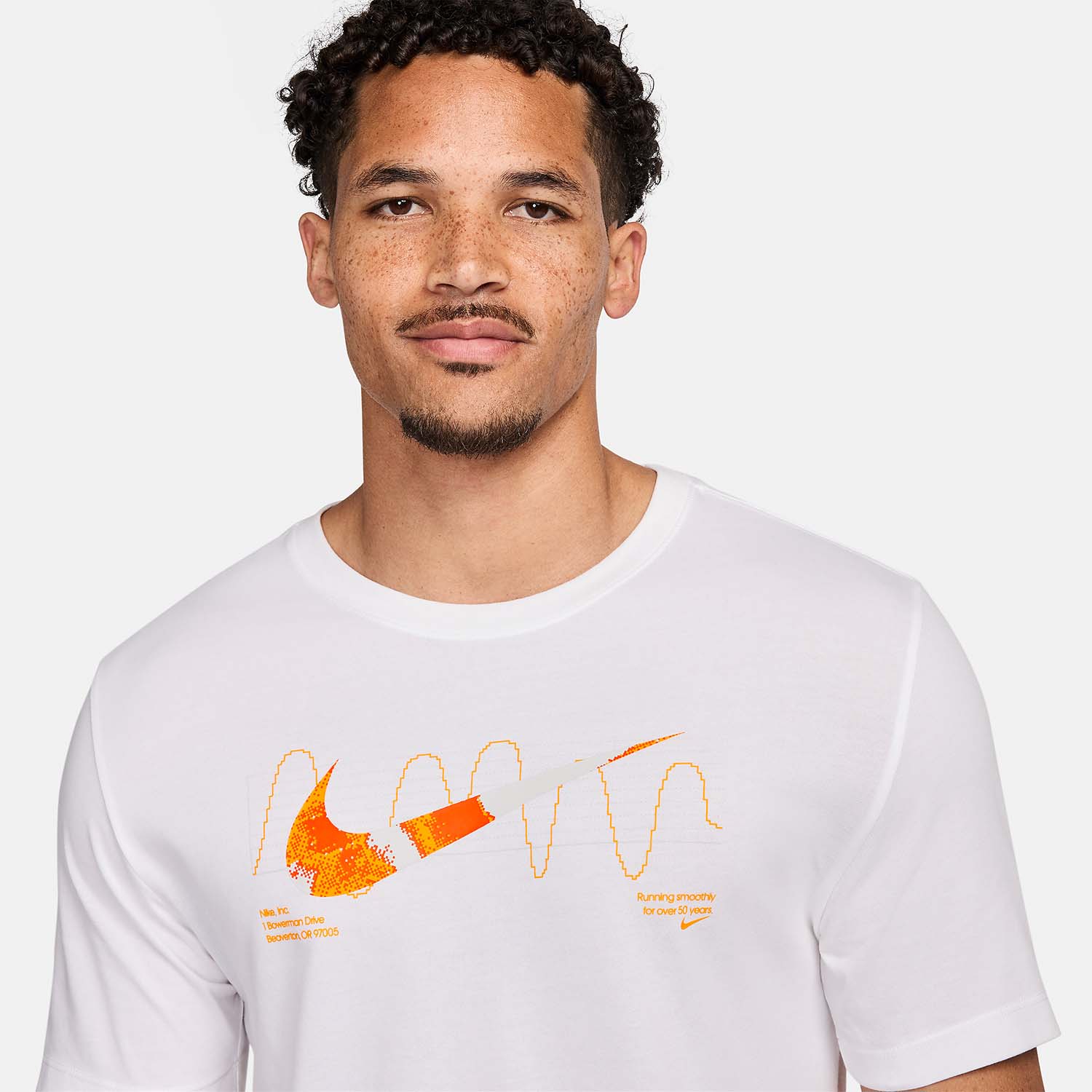 Nike Dri-FIT Graphic Camiseta - White
