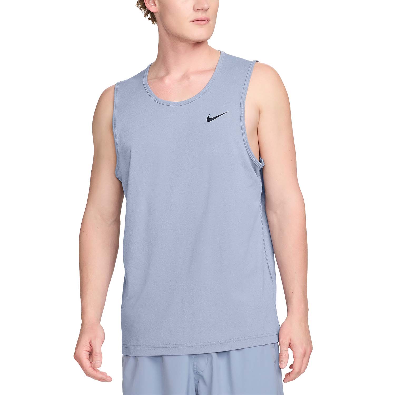 Nike Dri-FIT Hyverse Tank - Ashen Slate/Black