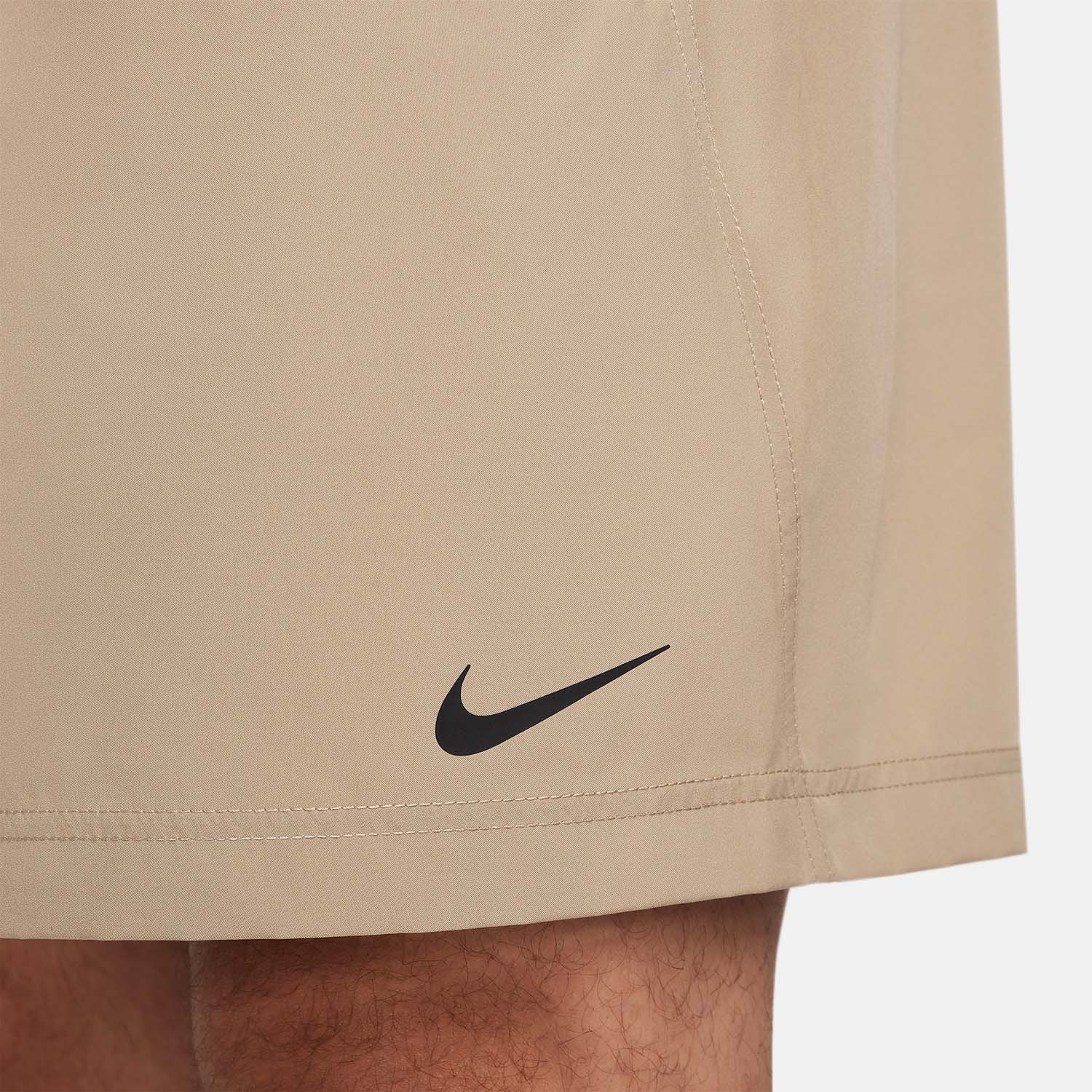 Nike Dri-FIT Form 7in Pantaloncini - Khaki/Black