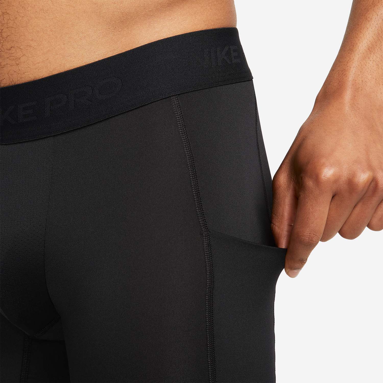 Nike Pro Short Tights - Black/White