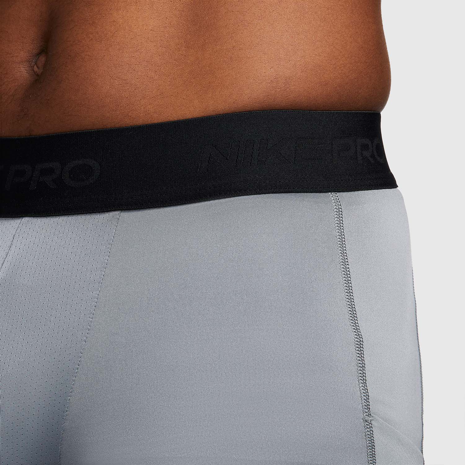 Nike Pro Calzamaglia Corta - Smoke Grey/Black