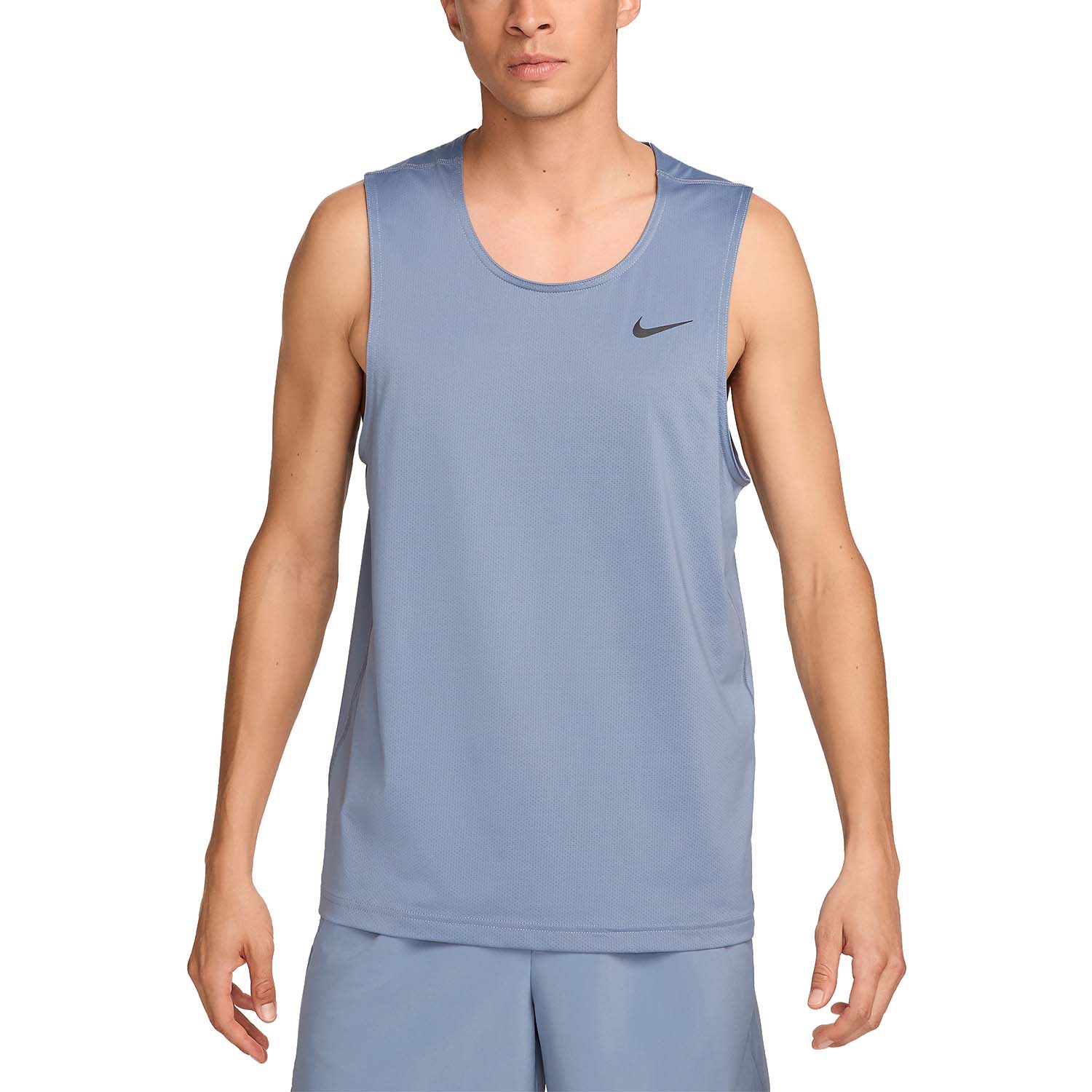 Nike Dri-FIT Ready Tank - Ashen Slate/Black