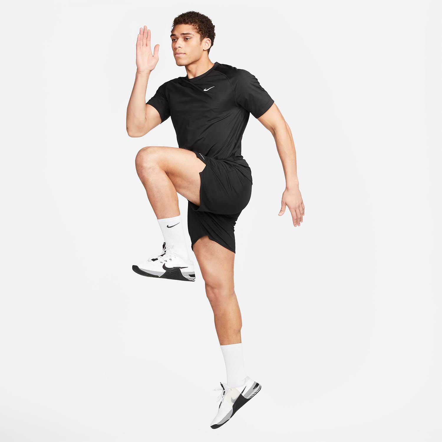 Nike Dri-FIT Ready Maglietta - Black/Cool Grey/White