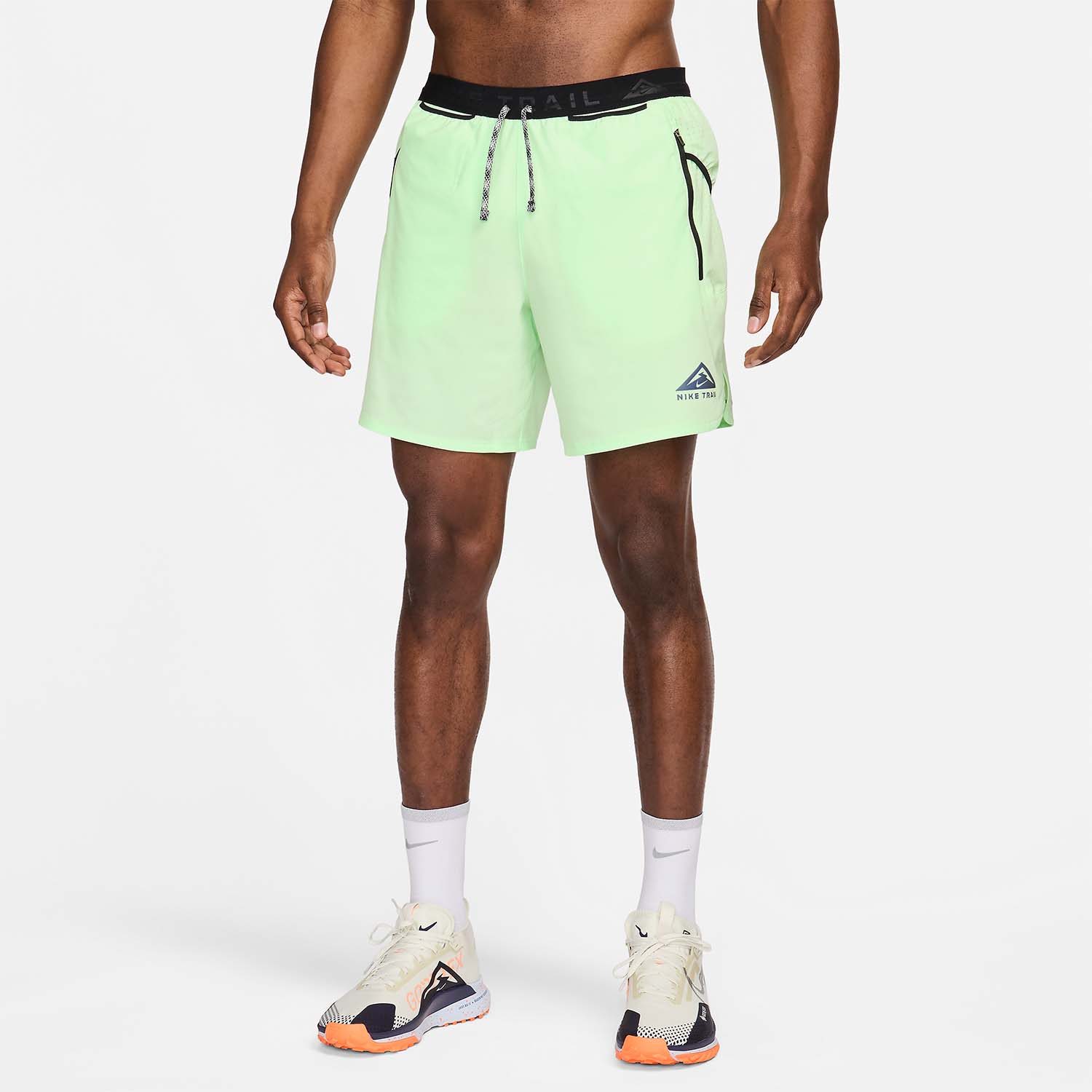 Nike Dri-FIT Second Sunrise 7in Shorts - Vapor Green/Black
