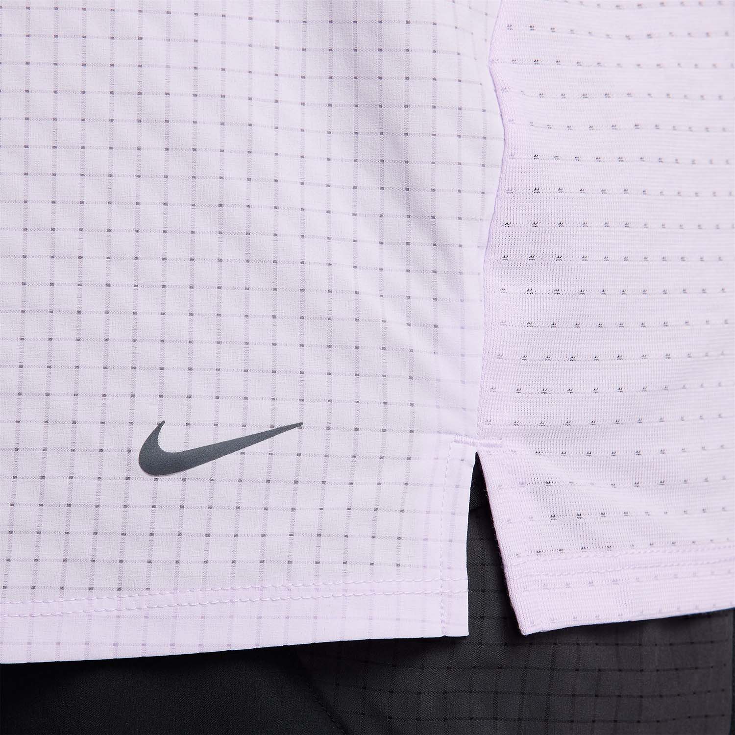 Nike Dri-FIT Solar Chase T-Shirt - Violet Mist/Black