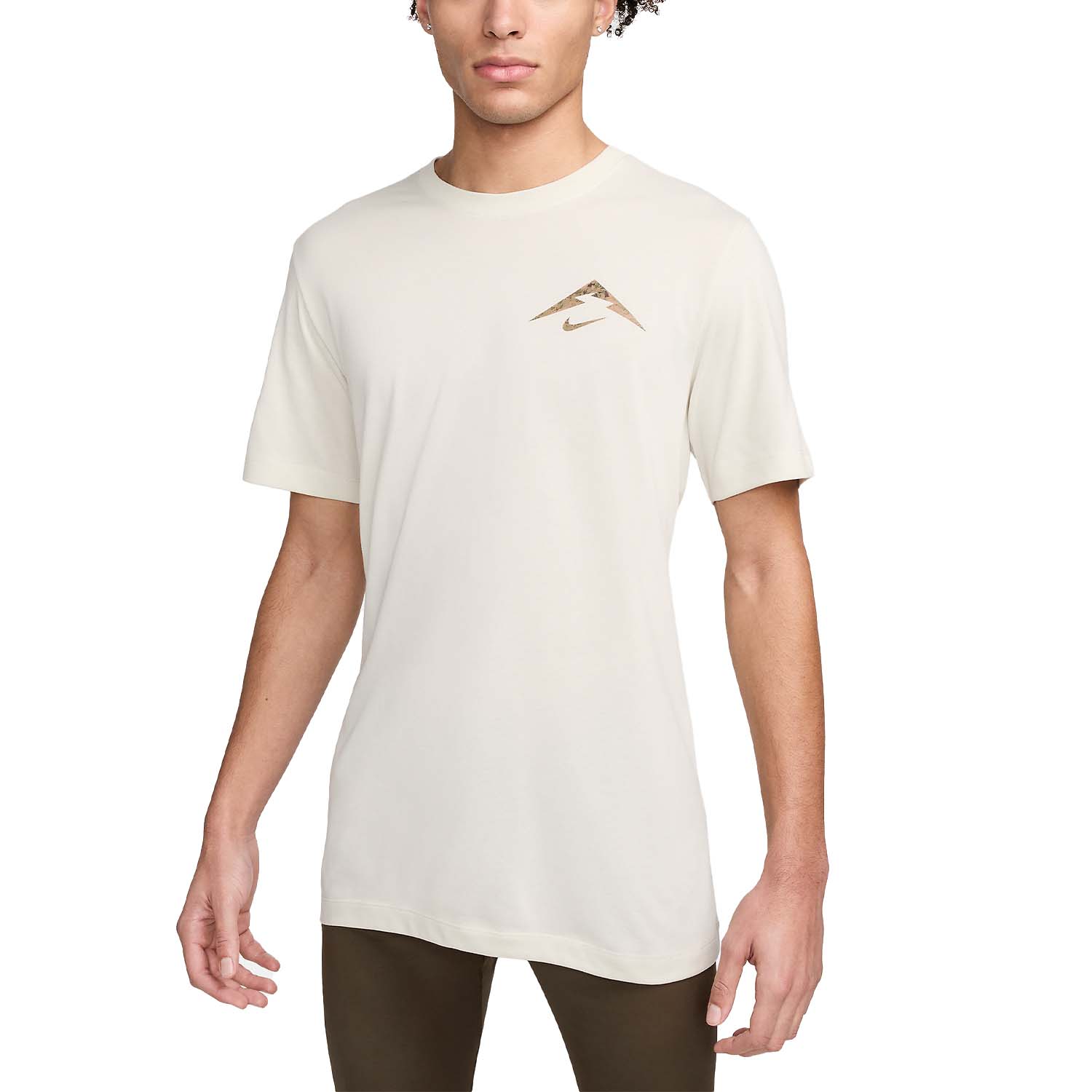 Nike Dri-FIT Trail Logo Camiseta - Sea Glass