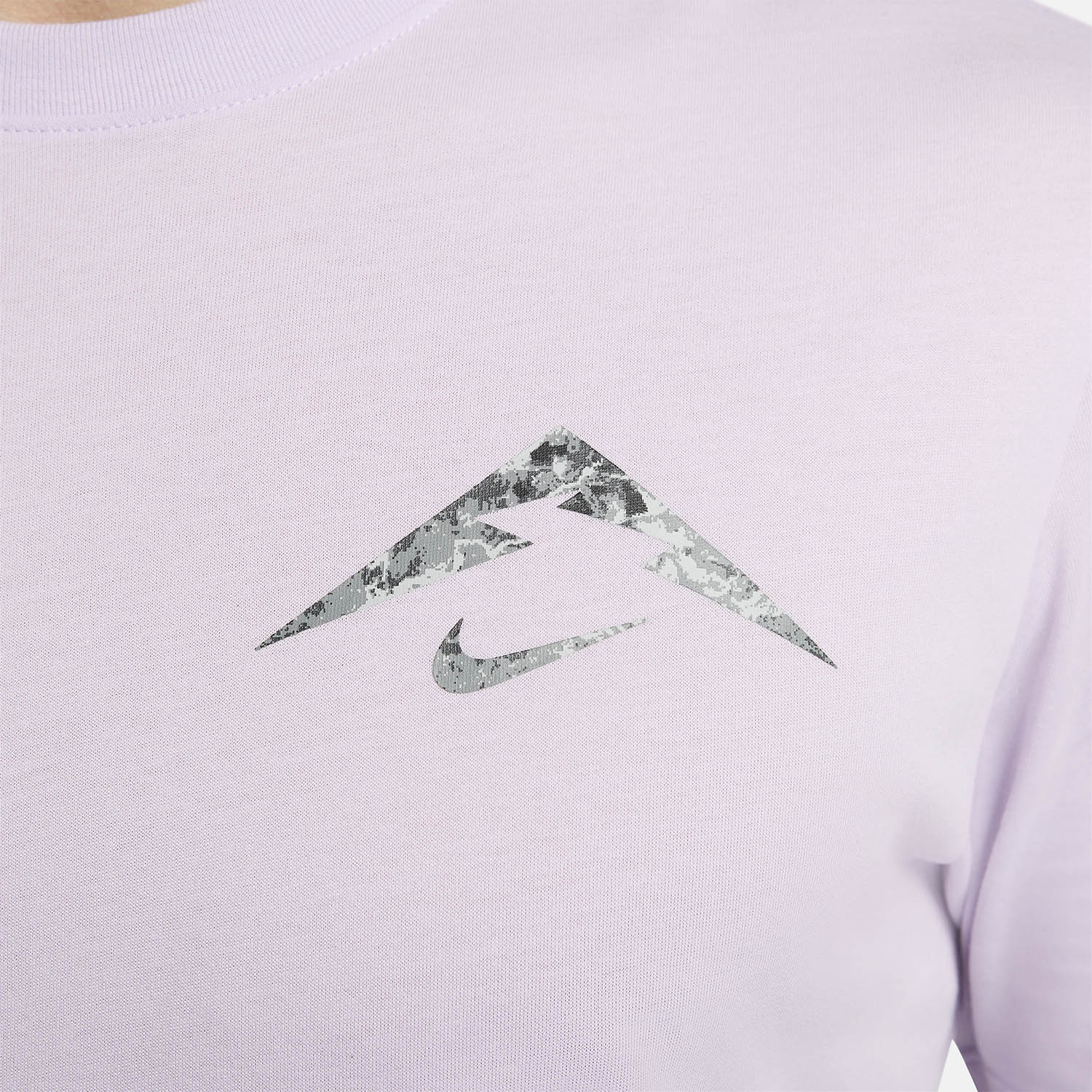 Nike Dri-FIT Trail Logo Maglietta - Violet Mist