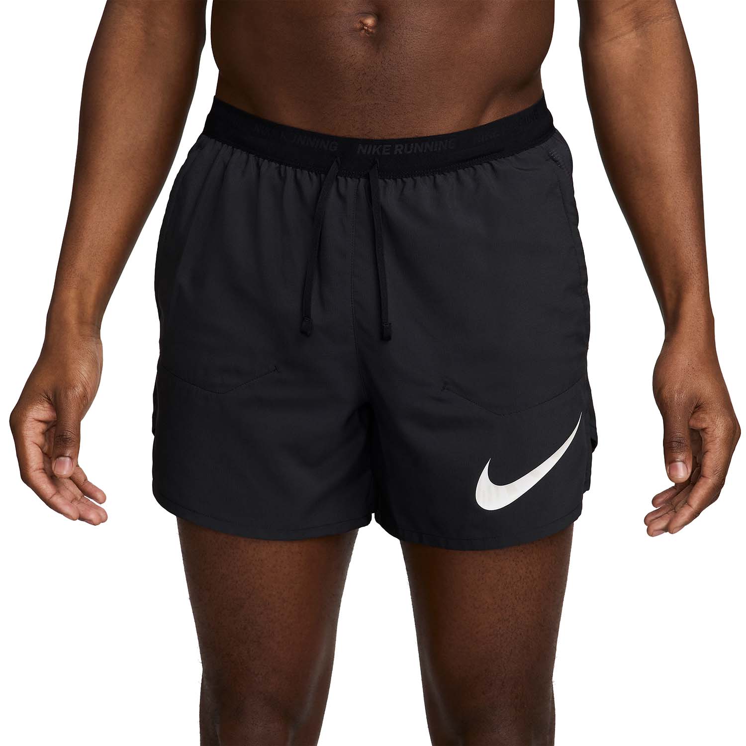 Nike Flex Stride 5in Shorts - Black/Photon Dust/White