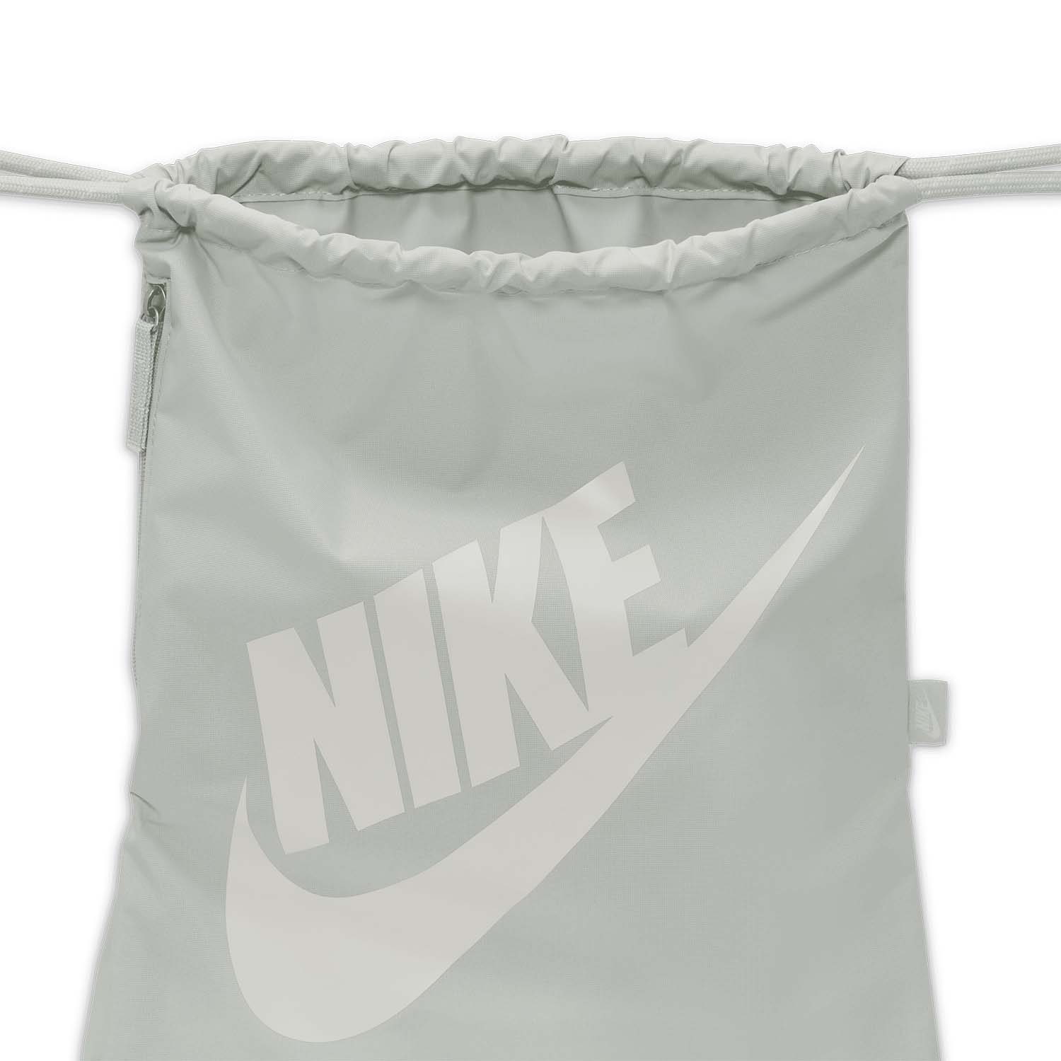 Nike Heritage Sackpack - Light Silver/Phantom