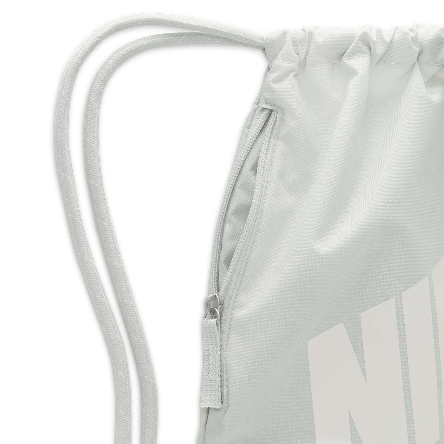 Nike Heritage Sackpack - Light Silver/Phantom