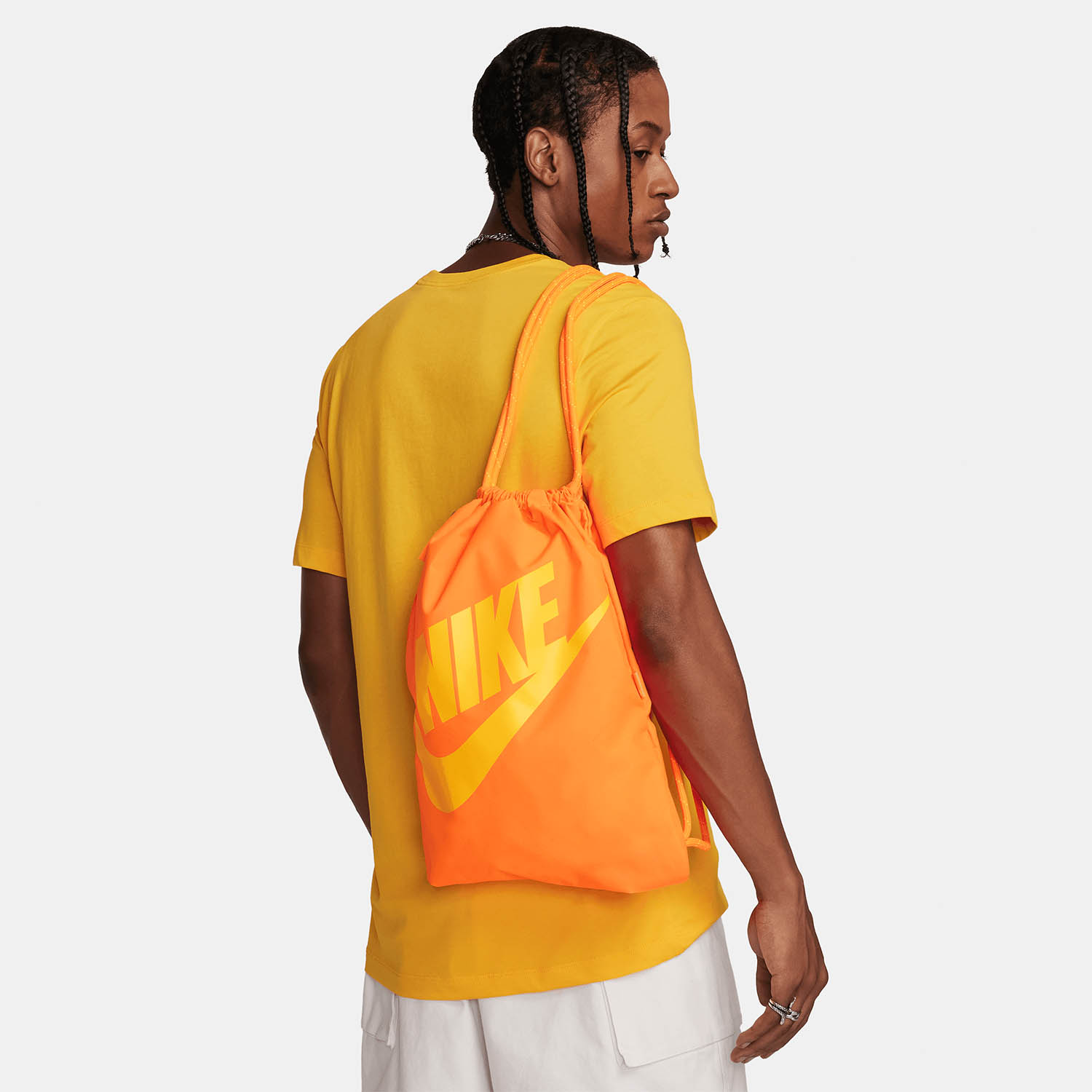 Nike Heritage Sackpack - Total Orange/Laser Orange