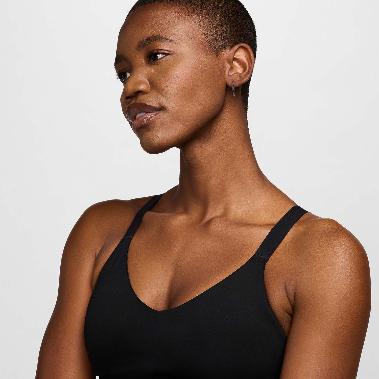 Nike Indy Crew Reggiseno Sportivo - Black