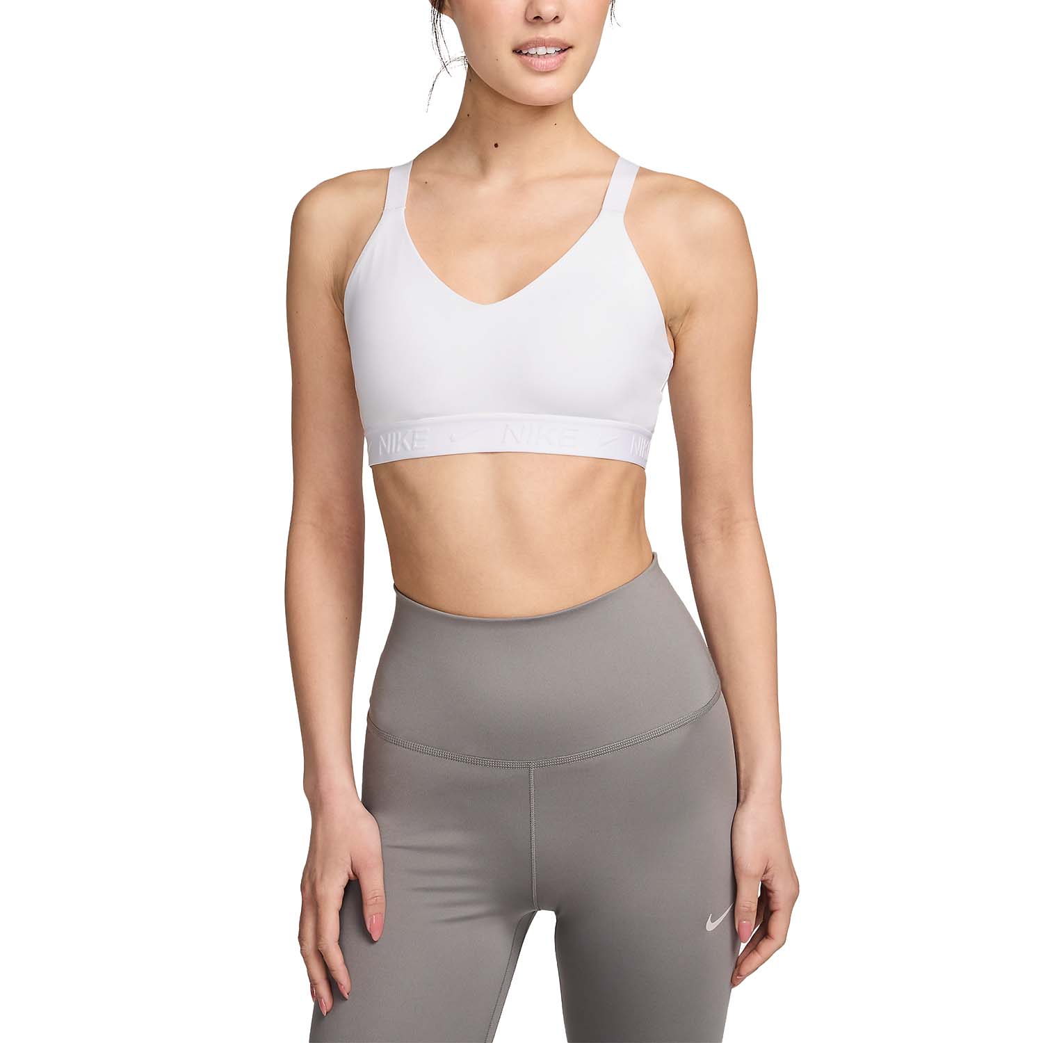 Nike Indy Crew Sports Bra - White