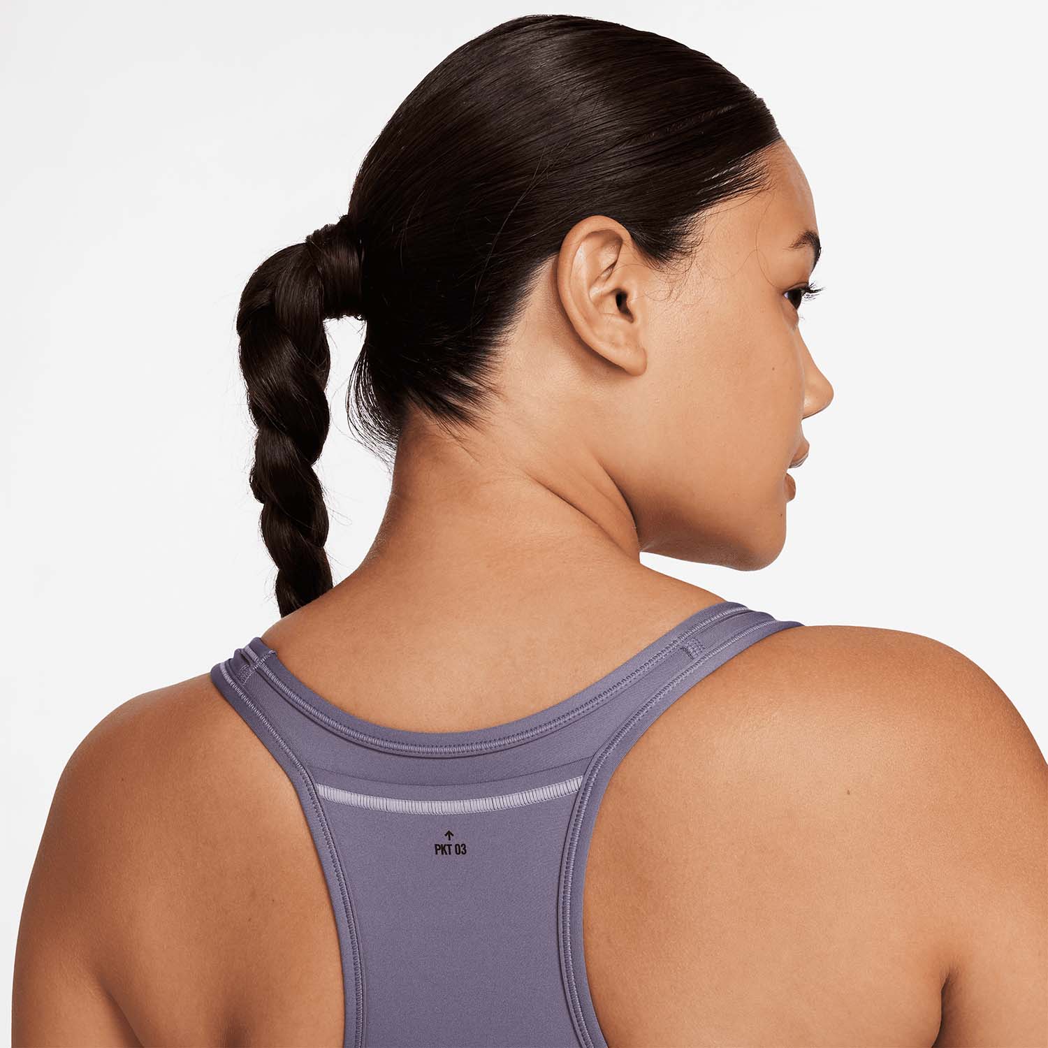 Nike Swoosh Reggiseno Sportivo - Daybreak/Violet Mist/Court Purple