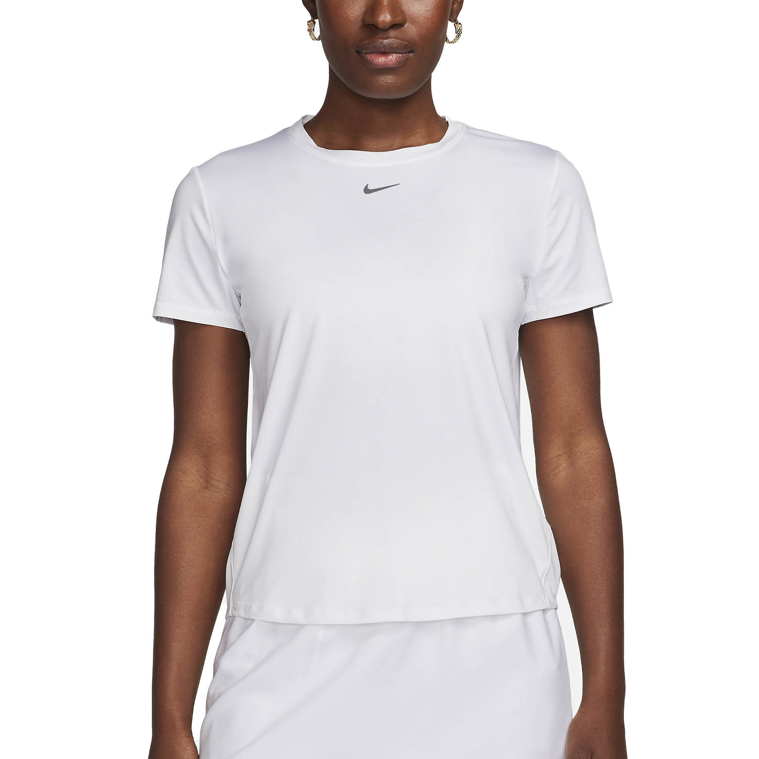 Nike One Classic T-Shirt - White/Black