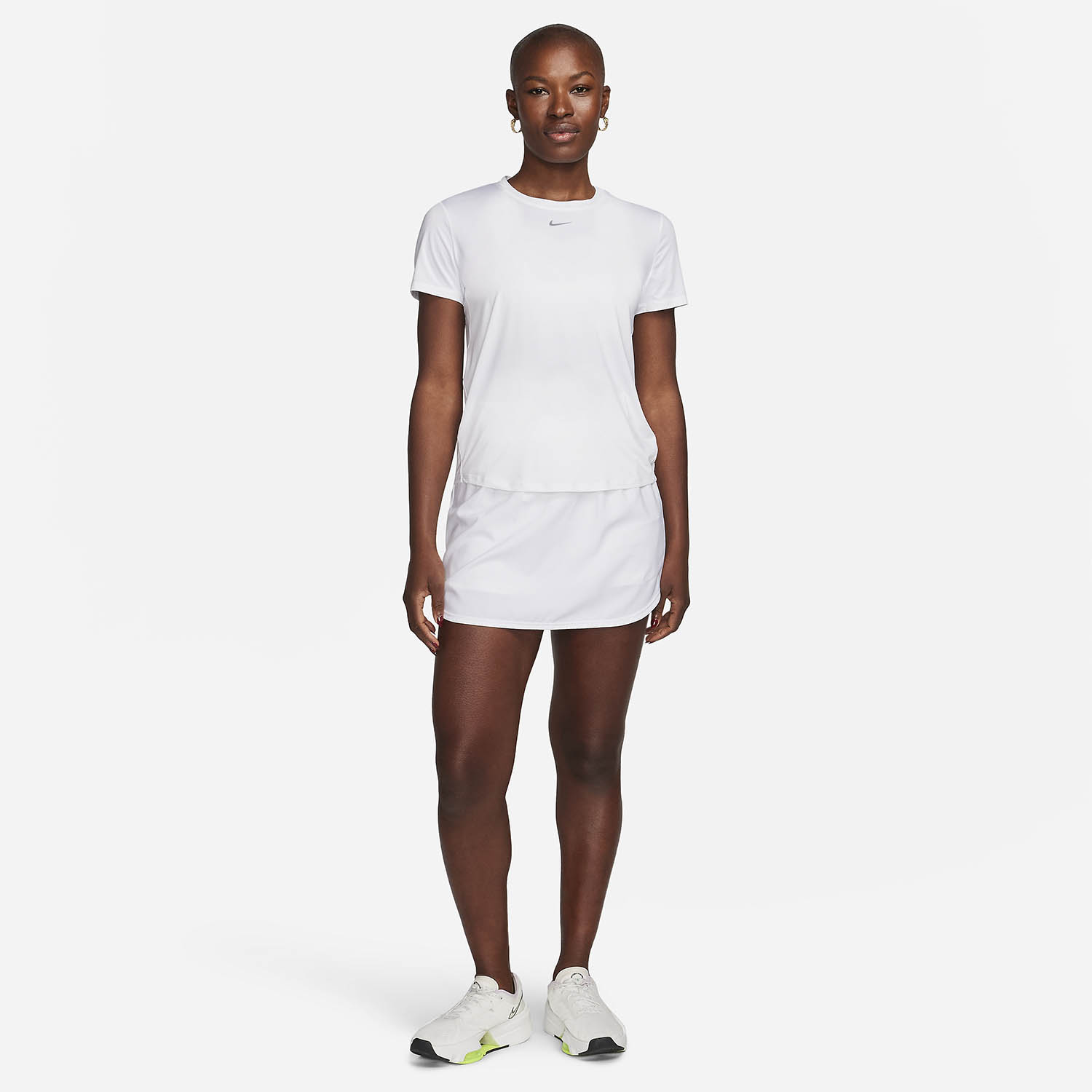 Nike One Classic T-Shirt - White/Black