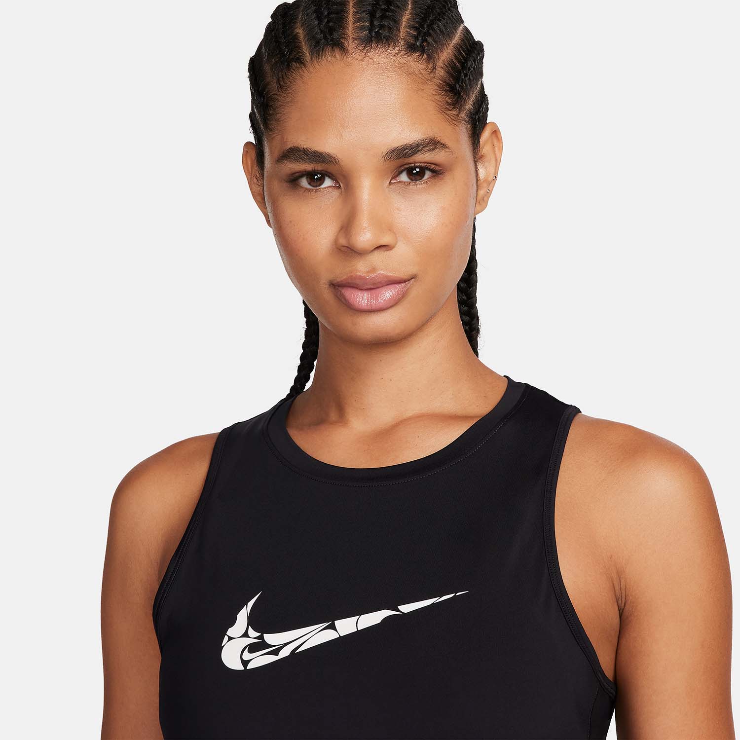 Nike One Swoosh Top - Black/White