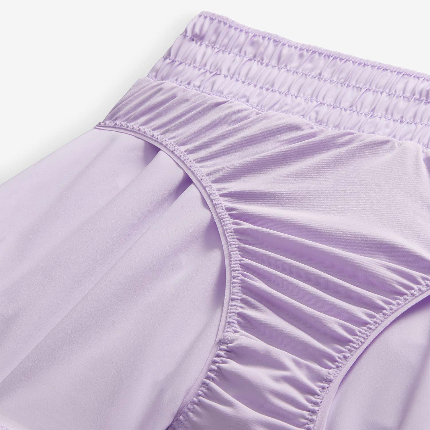 Nike One Swoosh 3.5in Shorts - Lilac Bloom/White