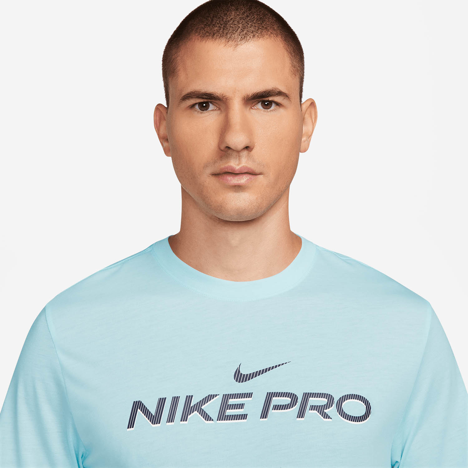 Nike Pro Fitness Maglietta - Glacier Blue