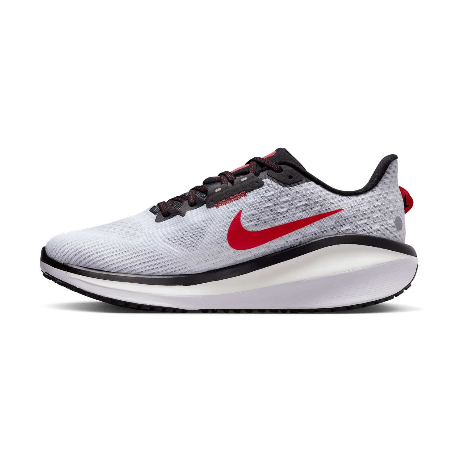 Nike Vomero 17 - White/Black/Fire Red/Platinum Tint