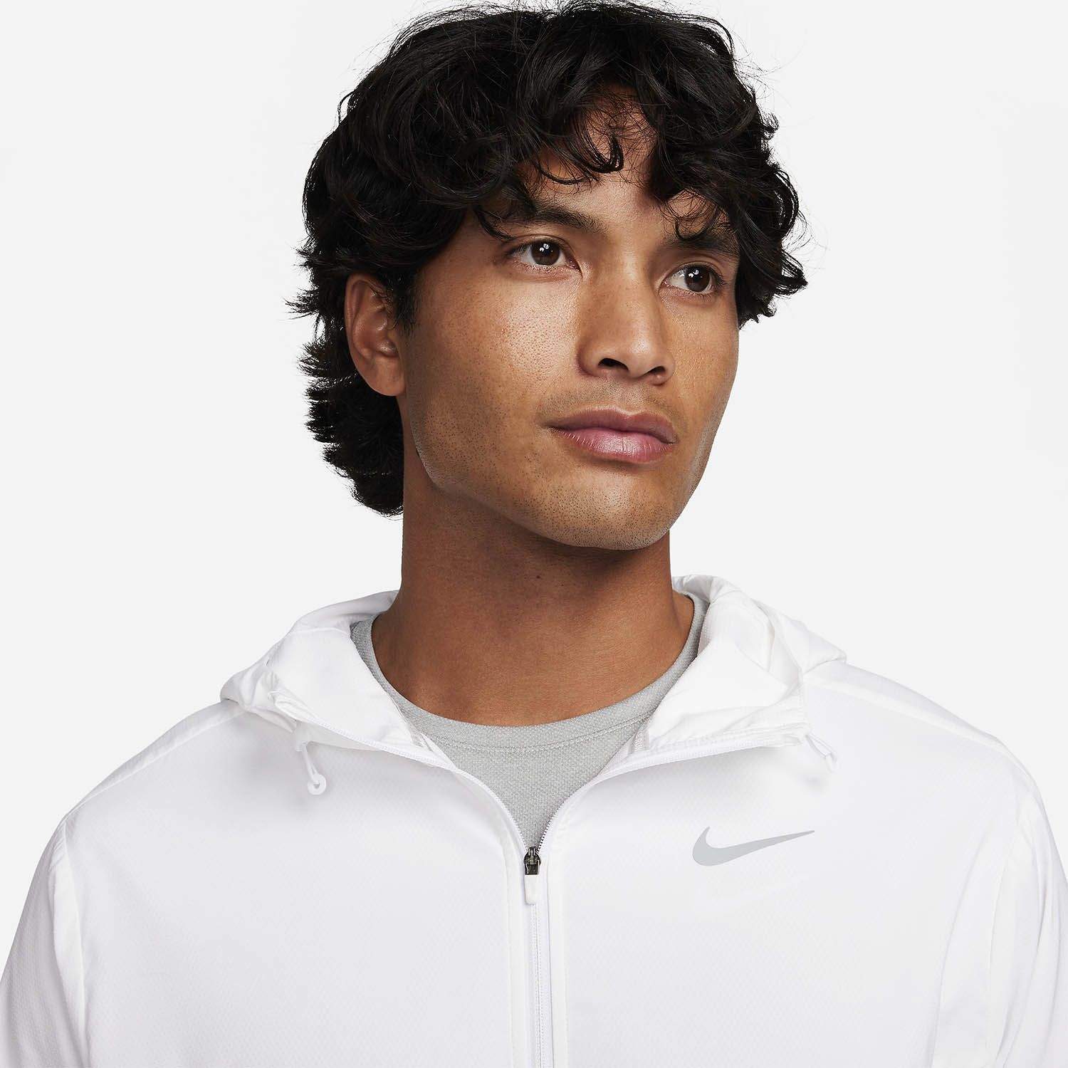 Nike Light Windrunner Giacca - White/Reflective Silver