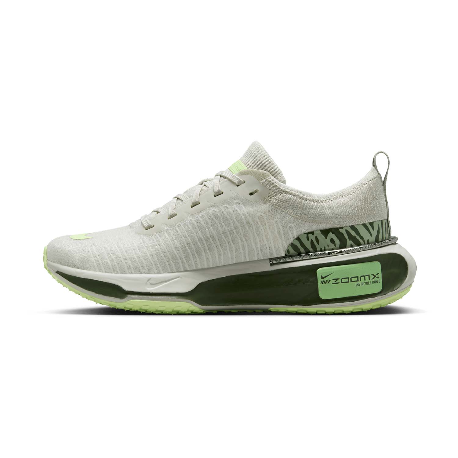 Nike ZoomX Invincible Run Flyknit 3 Premium Light Bone Cargo Khaki Barley Volt