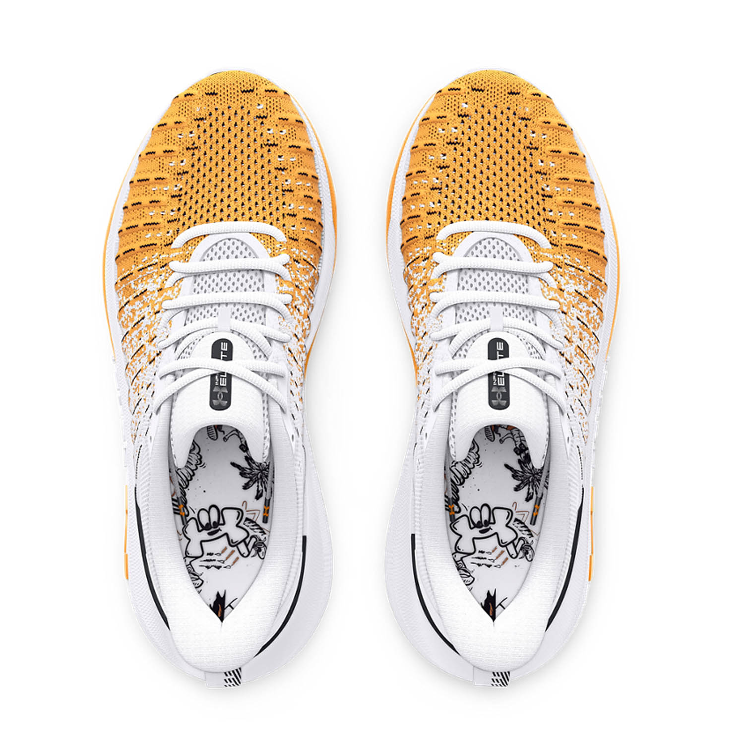 Under Armour Infinite Elite - White/Nova Orange/Black