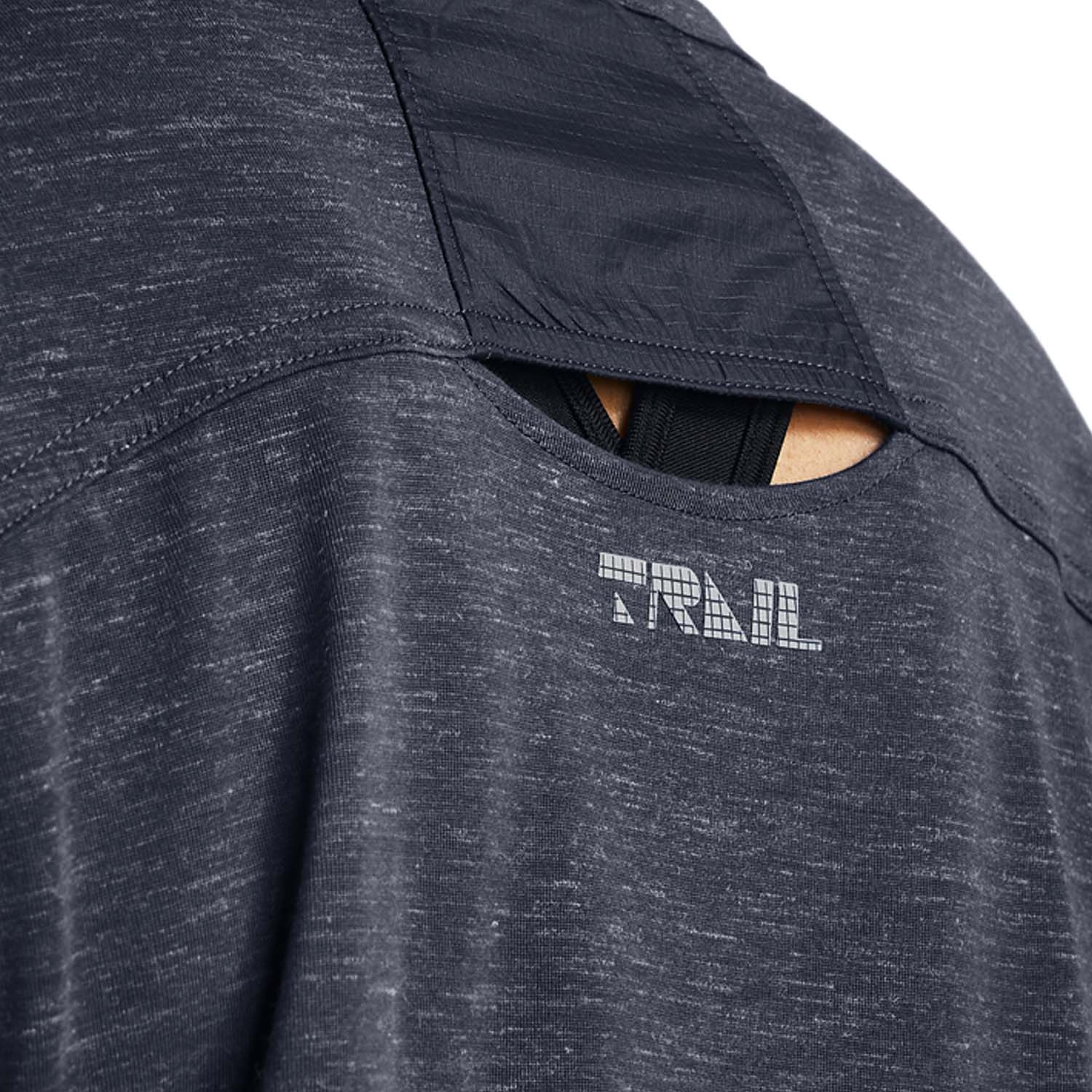 Under Armour Launch Camiseta - Downpour Gray/Reflective