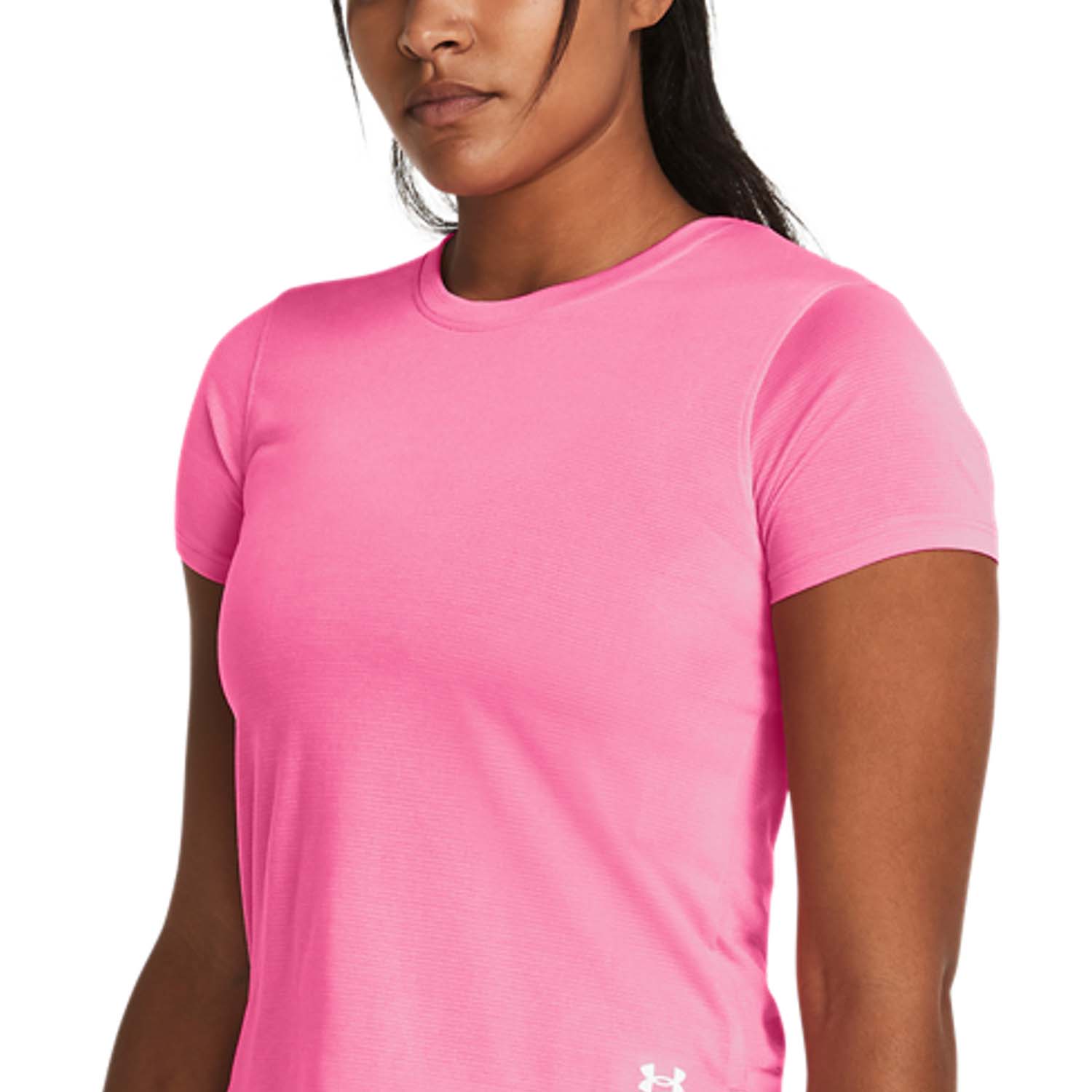 Under Armour Streaker Camiseta - Fluo Pink/Reflective