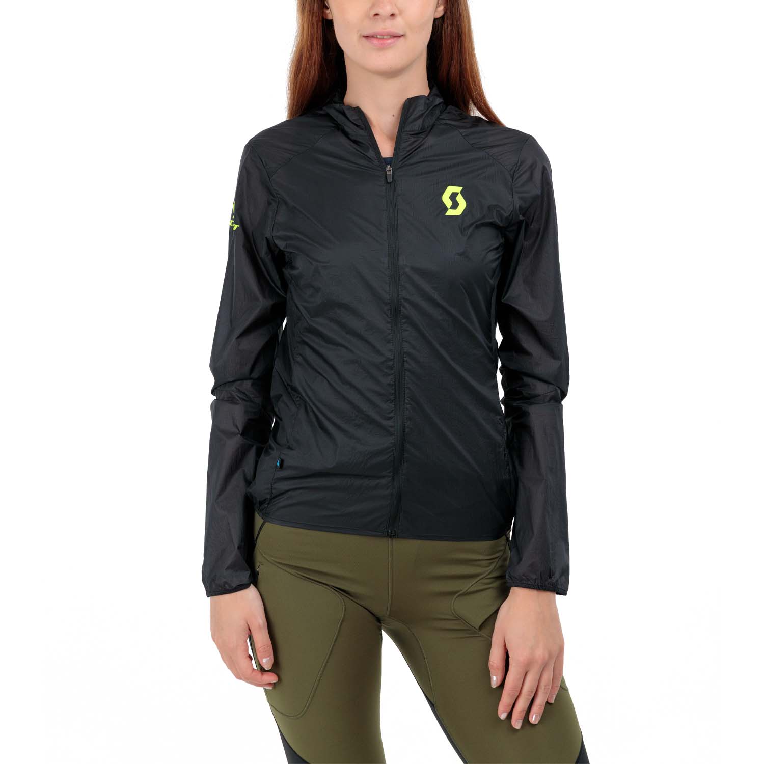 Scott RC Run Chaqueta - Black/Yellow