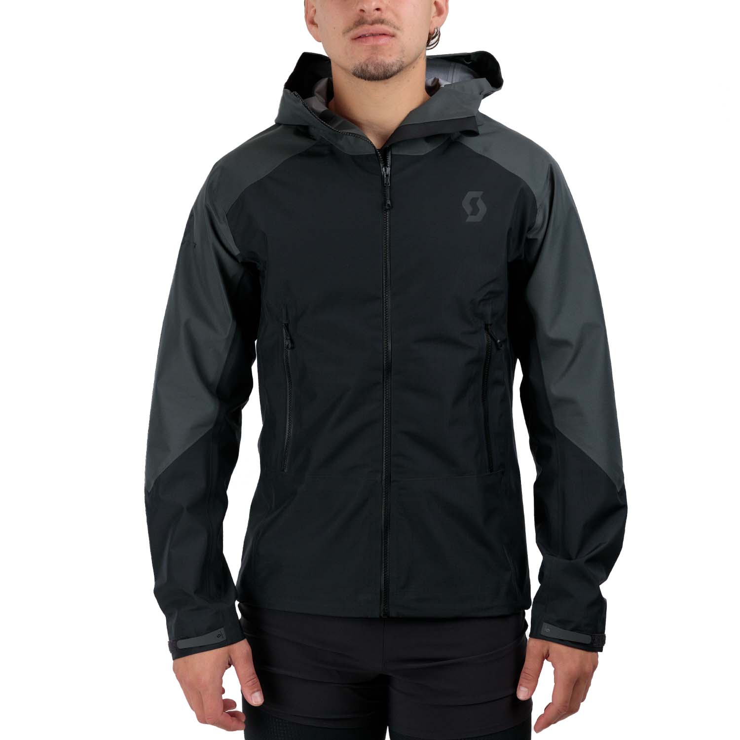 Scott Explorair Light Dryo 3 L Jacket - Black/Dark Grey