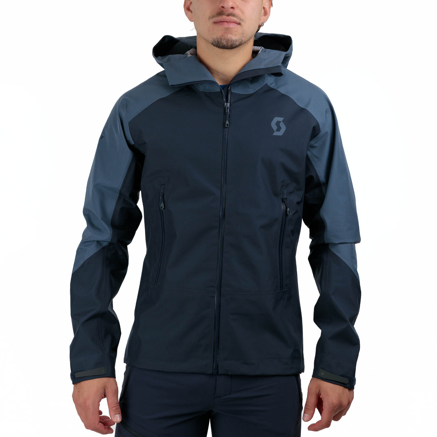 Scott Explorair Light Dryo 3 L Jacket - Metal Blue/Dark Blue