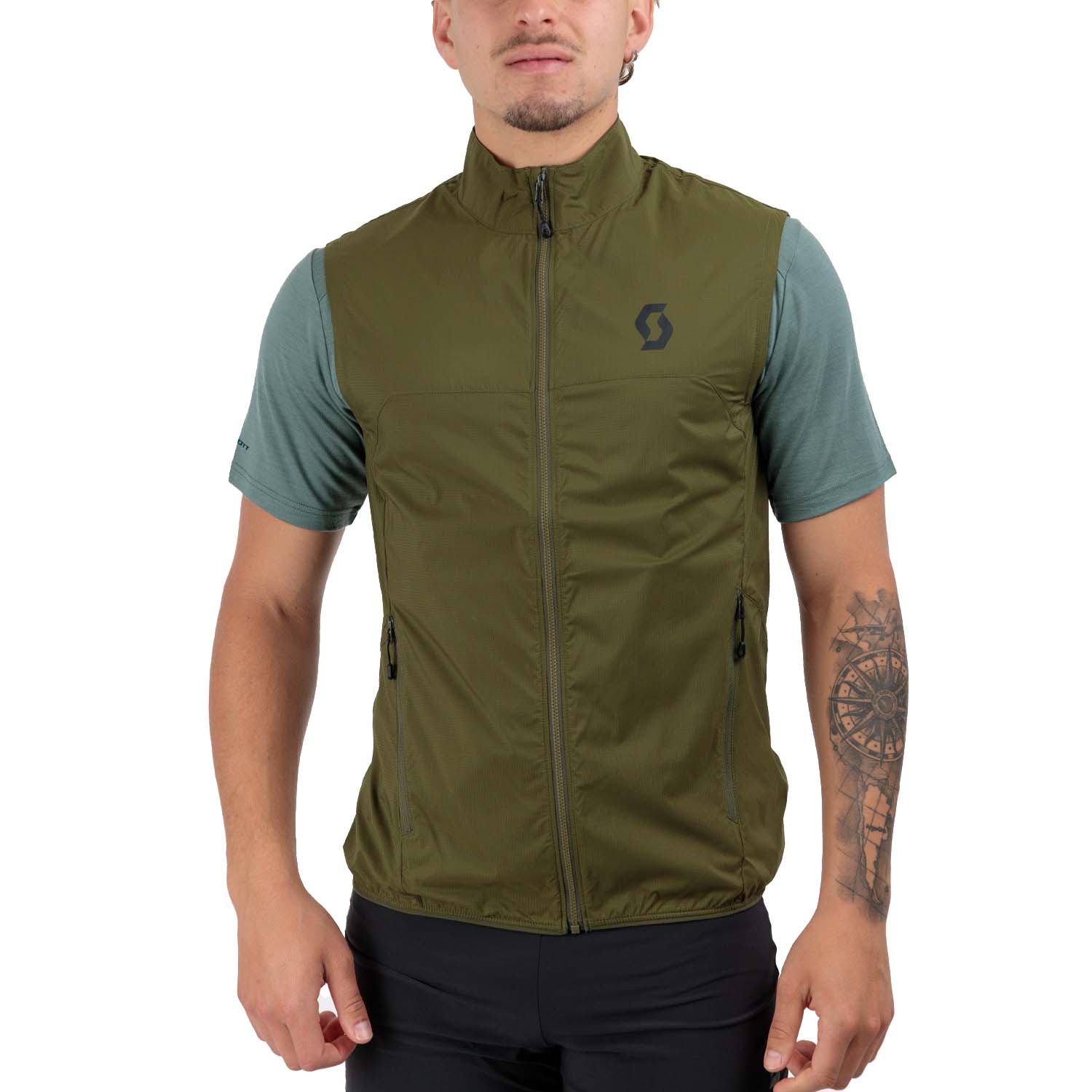 Scott Explorair Vest - Fir Green