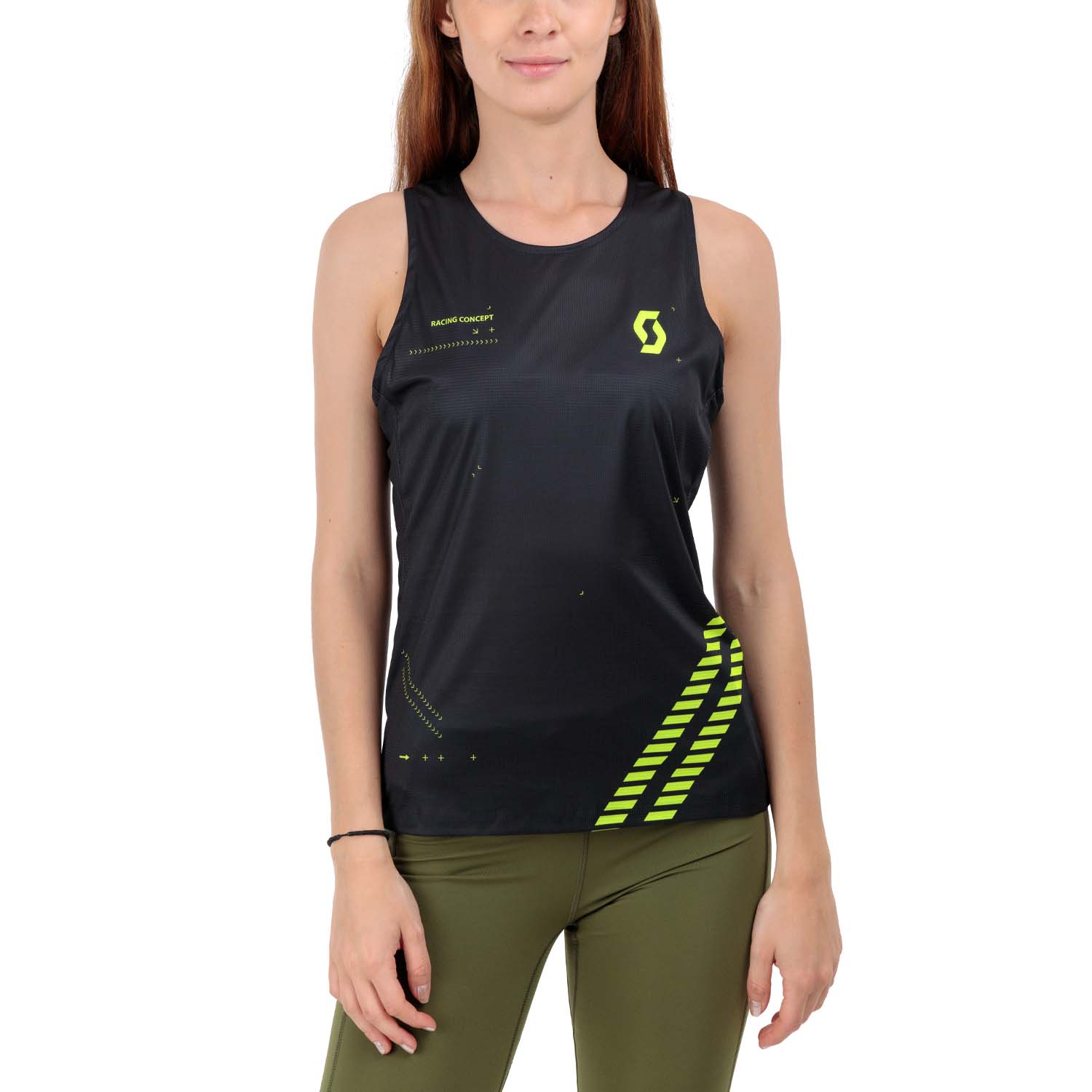 Scott RC Run Tank - Black/Yellow