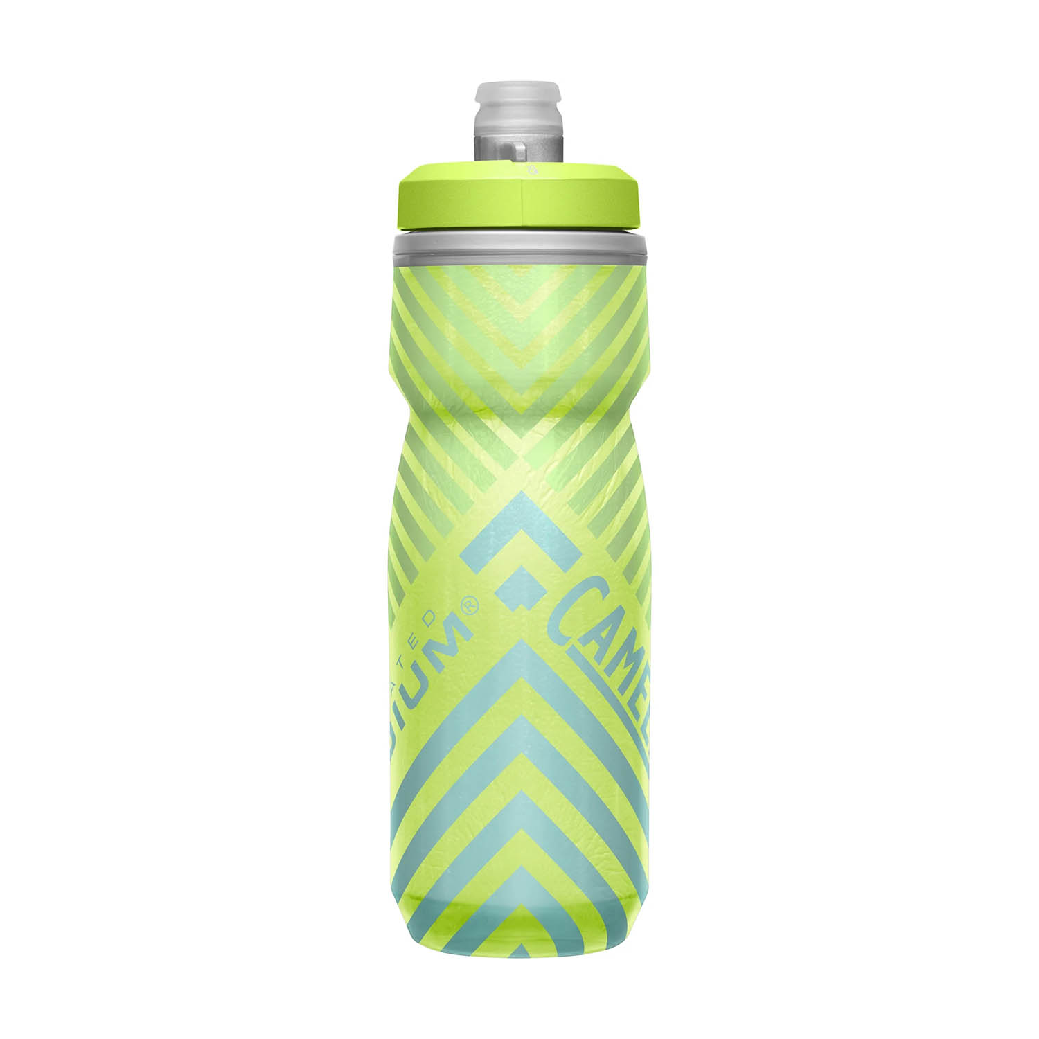 Camelbak Podium Chill 620 ml Cantimplora - Lime/Blue Stripe