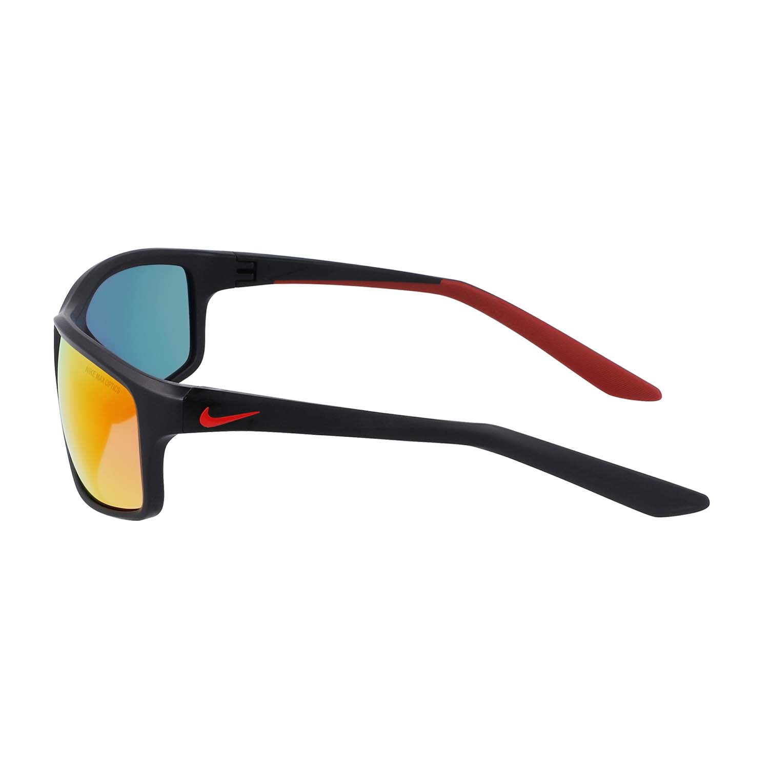 Nike Adrenaline 22 Gafas de Sol - Matte Black/Red Mirror